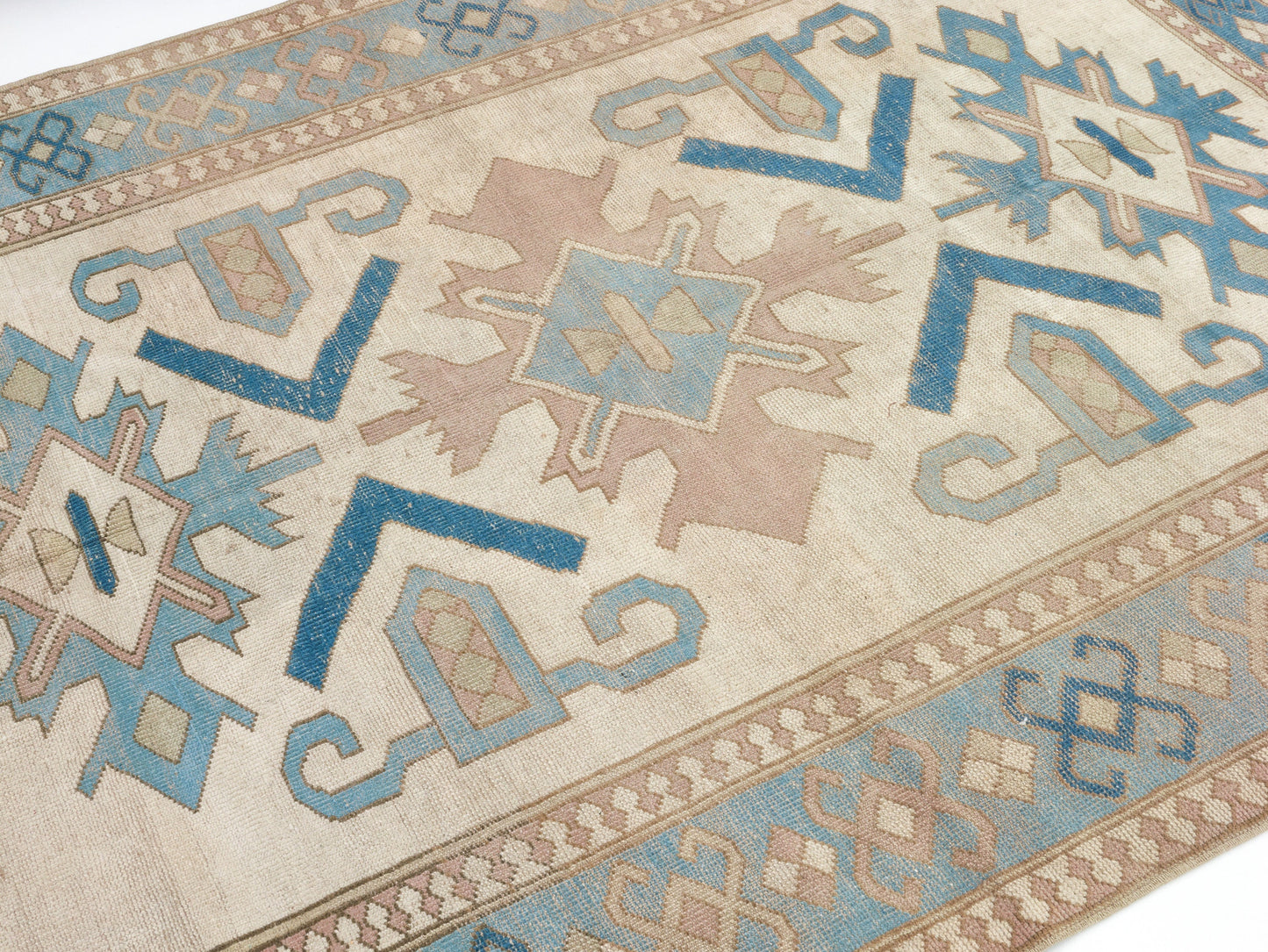 Handmade Anatolia Rug, Office Rug, Turkish Oushak Rug, Vintage Rug, Neutral Muted Rug, Carpet Rug, Rug 6x8, Area Rug, Turkish Carpet, 9105