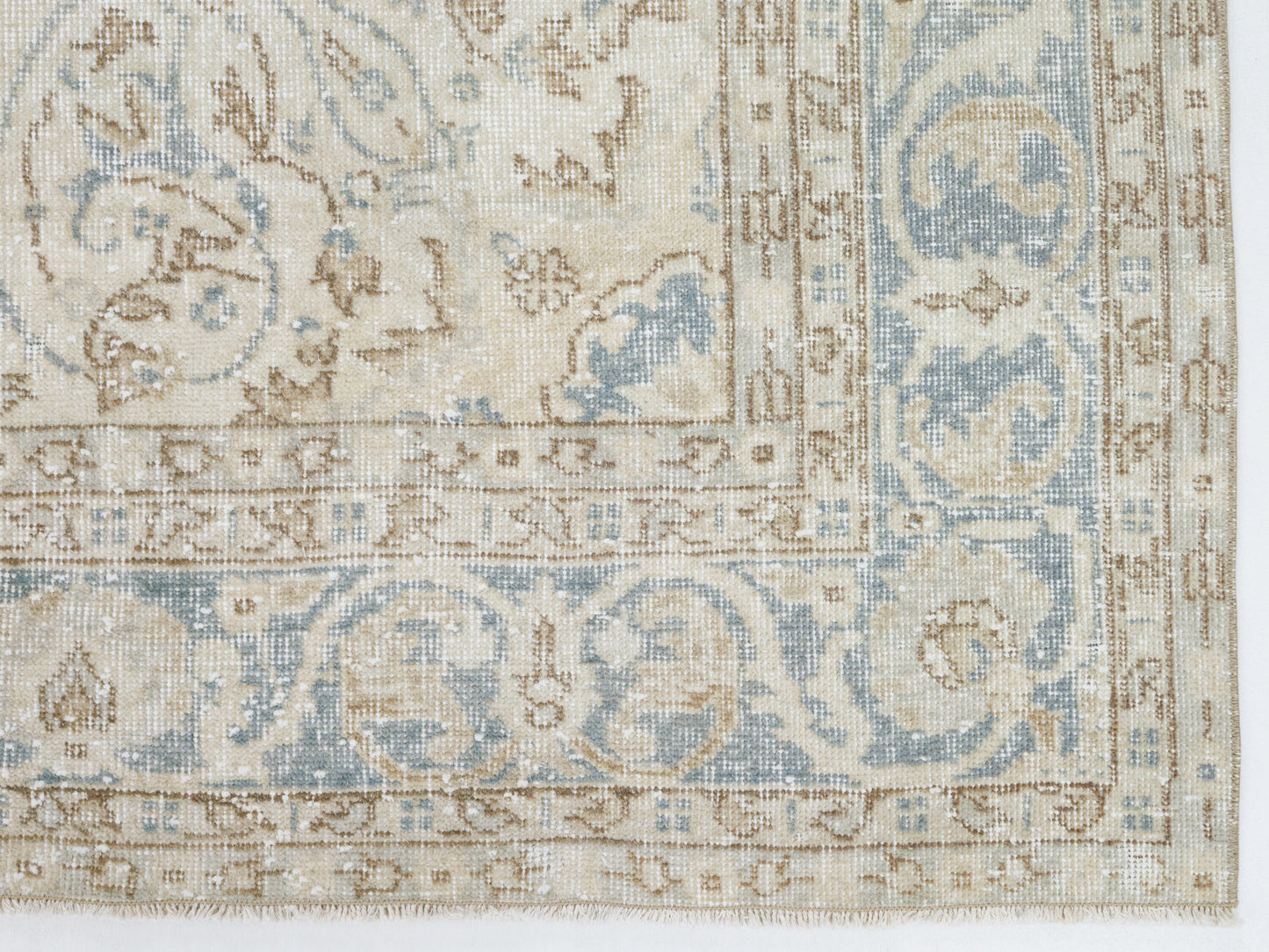 Oushak Rug, Vintage Rug, Living Room Rug, Rug 7x11, Turkish Handmade Unique Rug,Neutral Floor Rug, Area Antique Rug, Scandinavian Rug, 11015