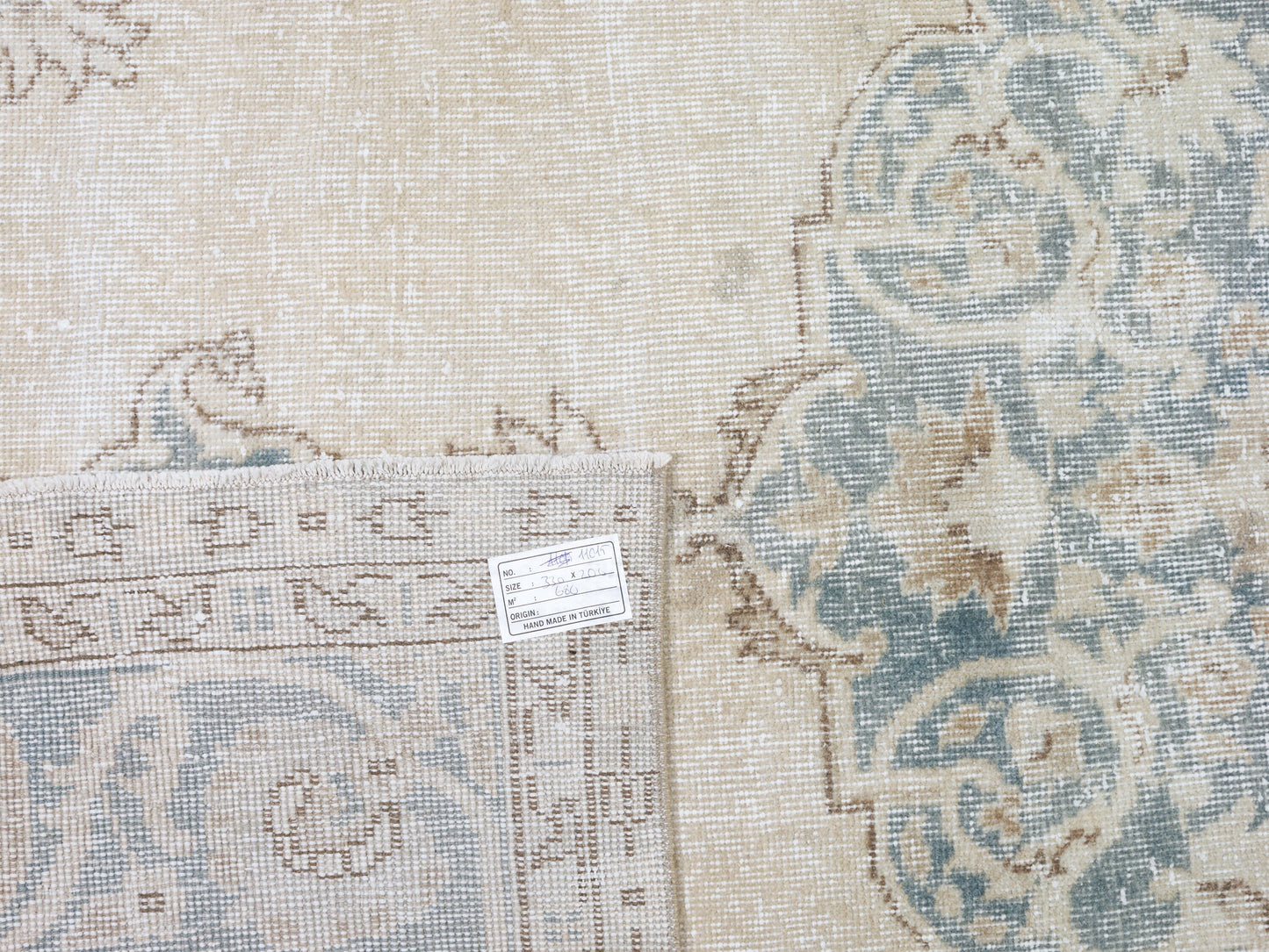 Oushak Rug, Vintage Rug, Living Room Rug, Rug 7x11, Turkish Handmade Unique Rug,Neutral Floor Rug, Area Antique Rug, Scandinavian Rug, 11015