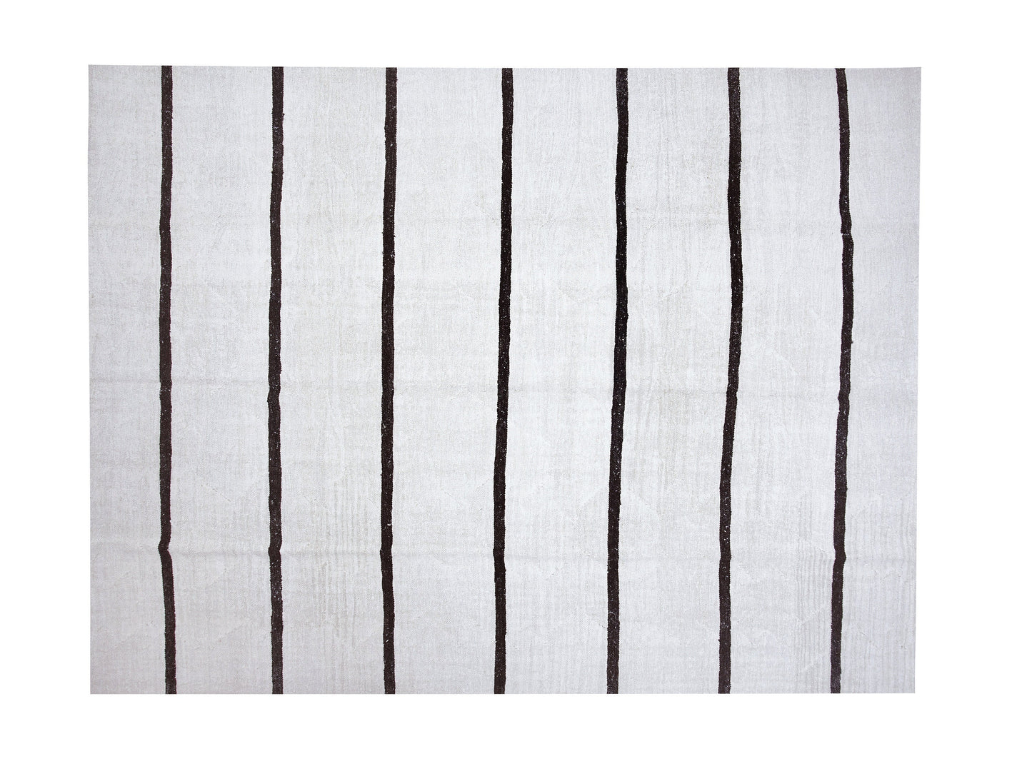 Kilim rug White 9x12, Handmade Turkish Vintage Kilim rug, White Plain Large Oversize Rug, Vintage White Hemp Kilim Rug, Contemporary, 12168