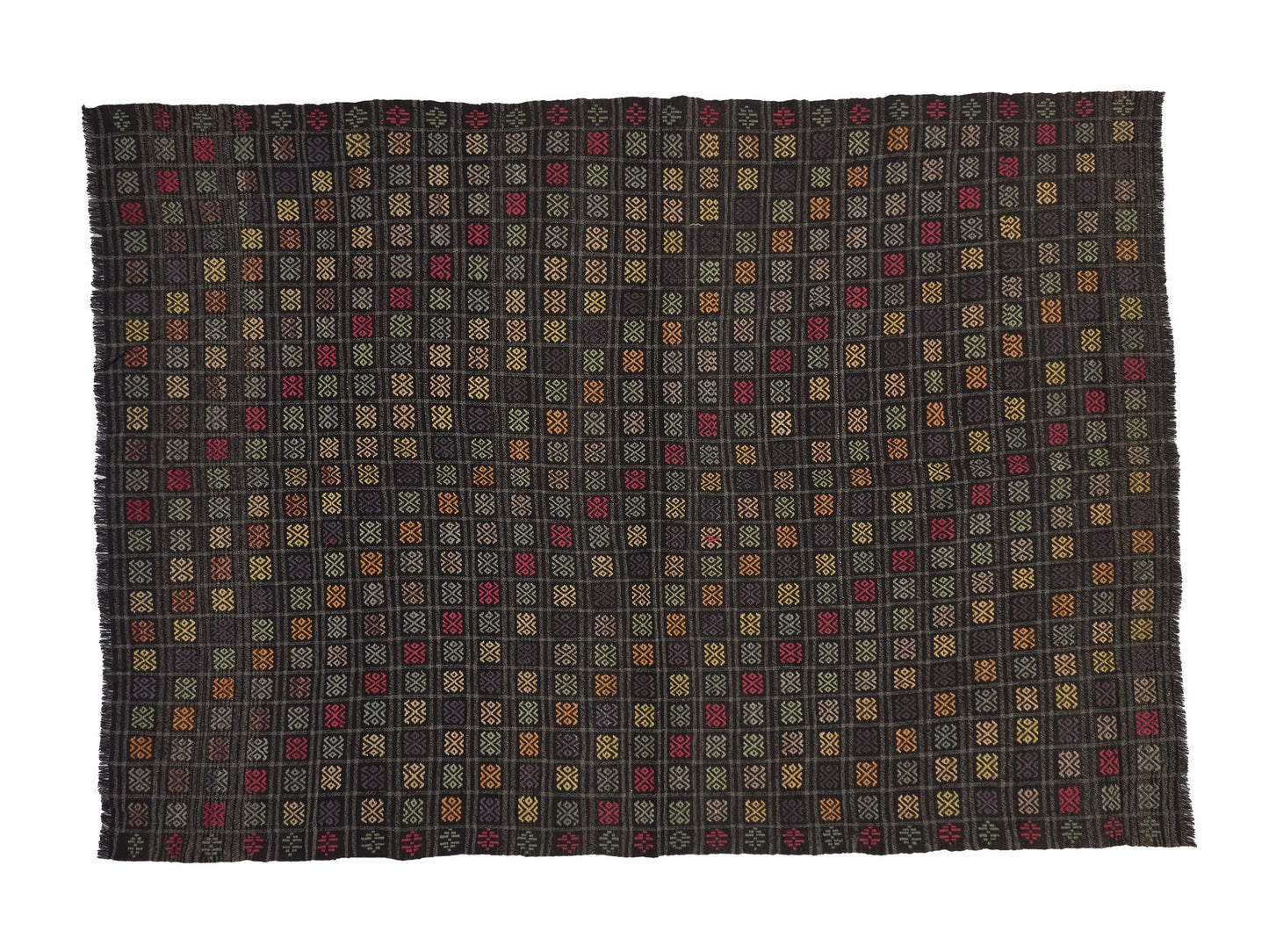 Unique Vintage Kilim, Kilim Rug 7x9, Turkish Kilim, Kilim Rug, Entryway Rug, Bohemian Eclectic Kilim Rug, Turkish Kilim Rug, 10523