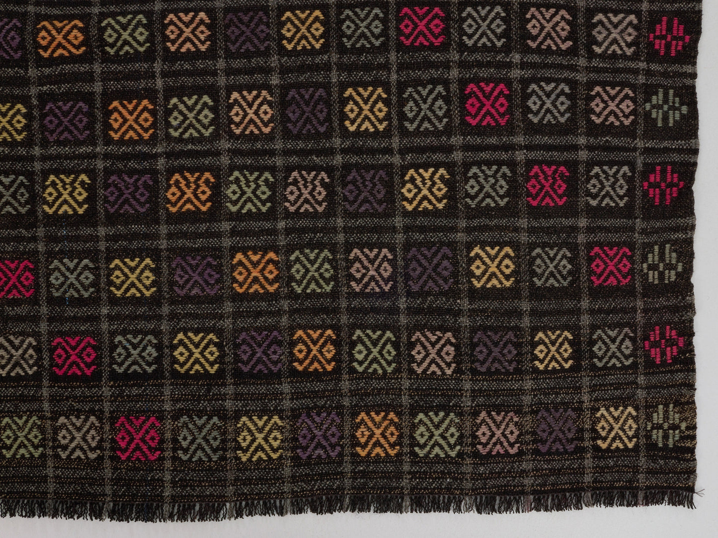 Unique Vintage Kilim, Kilim Rug 7x9, Turkish Kilim, Kilim Rug, Entryway Rug, Bohemian Eclectic Kilim Rug, Turkish Kilim Rug, 10523