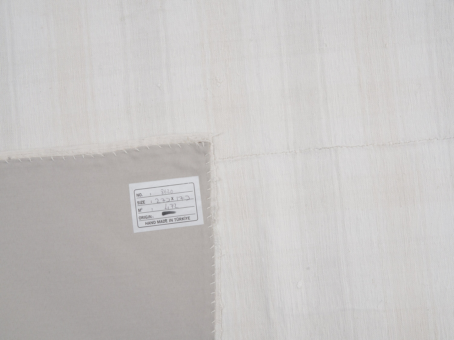 White Turkish Kilim Rug, Handmade Unique Neutral Kilim Rug, Vintage Kilim, Bedroom Rug, Scandinavian Kilim Rug, Area Rug,Kilim Rug 6x9, 8620
