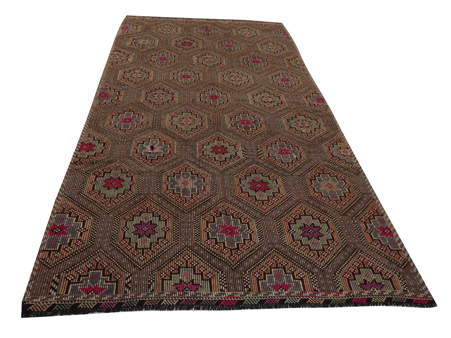Kilim Rug 6x11, Turkish Kilim, Handmade Rug, Vintage Kilim, Turkish Vintage Kilim Rug, Neutral Rug, Kilim Rug, Entryway Rug, 10507