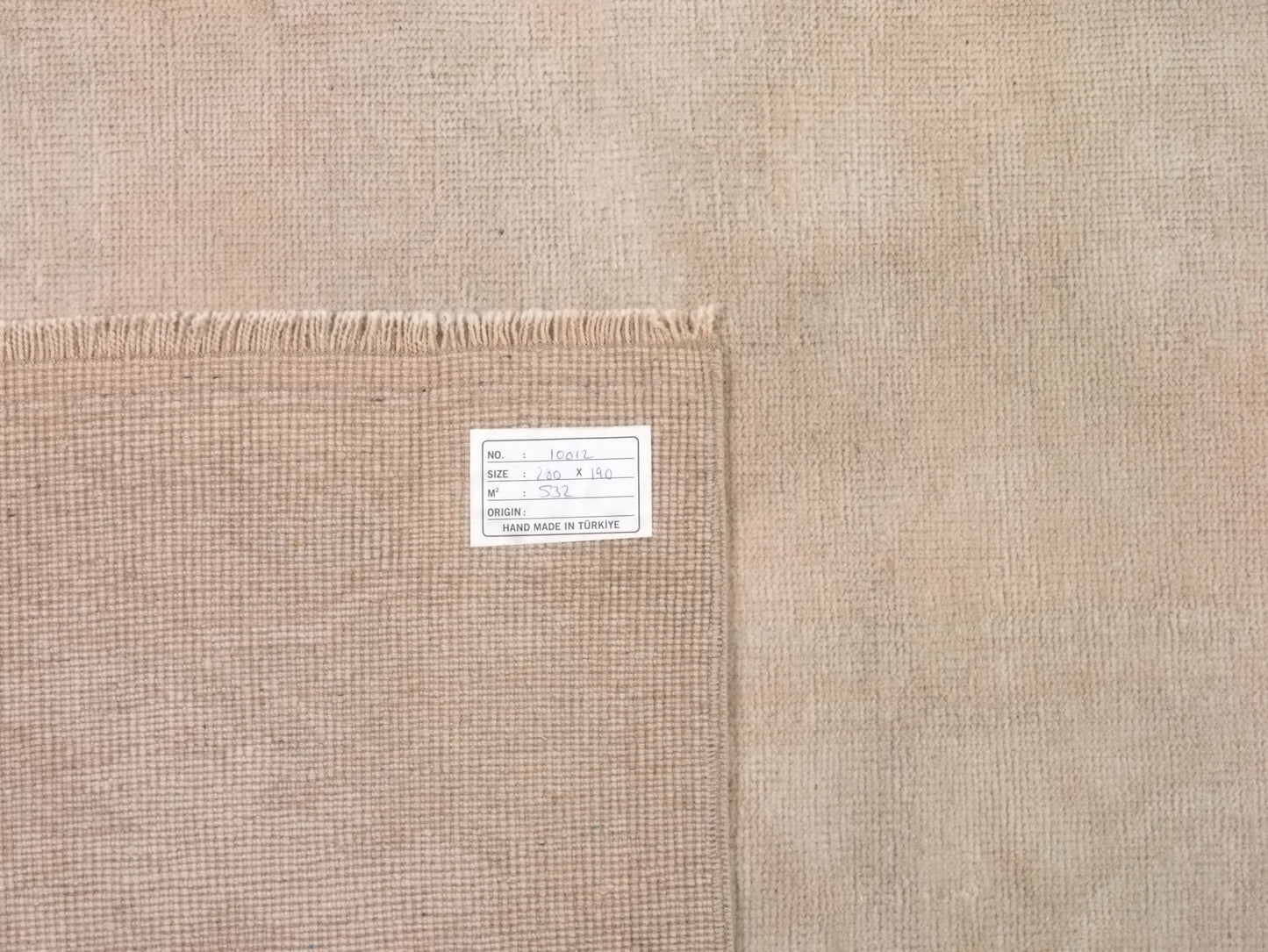 Neutral Oushak Area Rug, 6x9 Rug, One of a kind Turkish Vintage rug, Living room rug, Entryway rug, Farmhouse, Carpet rug, Wool rug, 10012