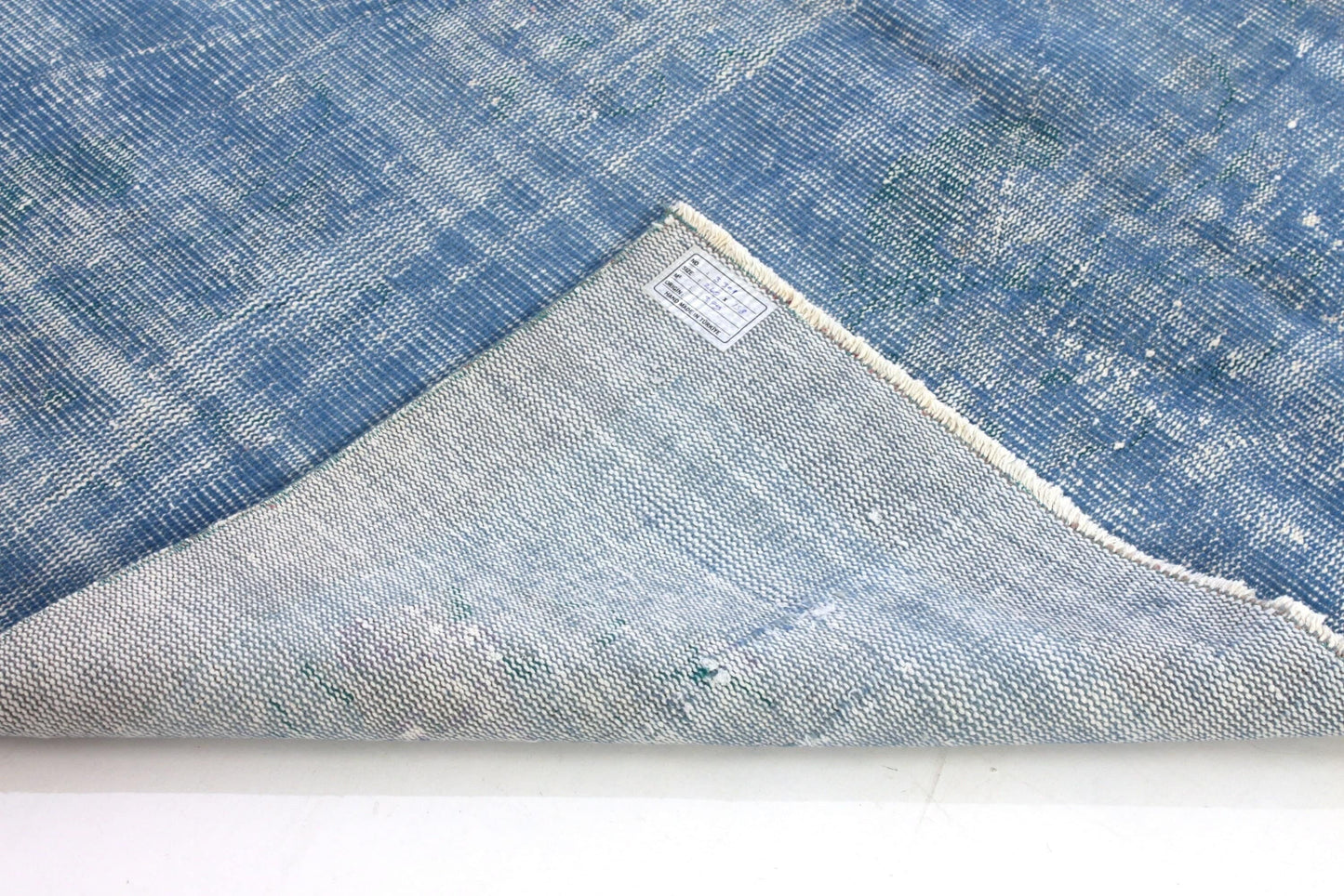 5x8 Rug,Turkish Rug Blue,Vintage Rug 5x8, Overdye Rug, Blue Rug 5x8, Handmade Carpet Rug, Coastal Decor, Living Room Rug,3301