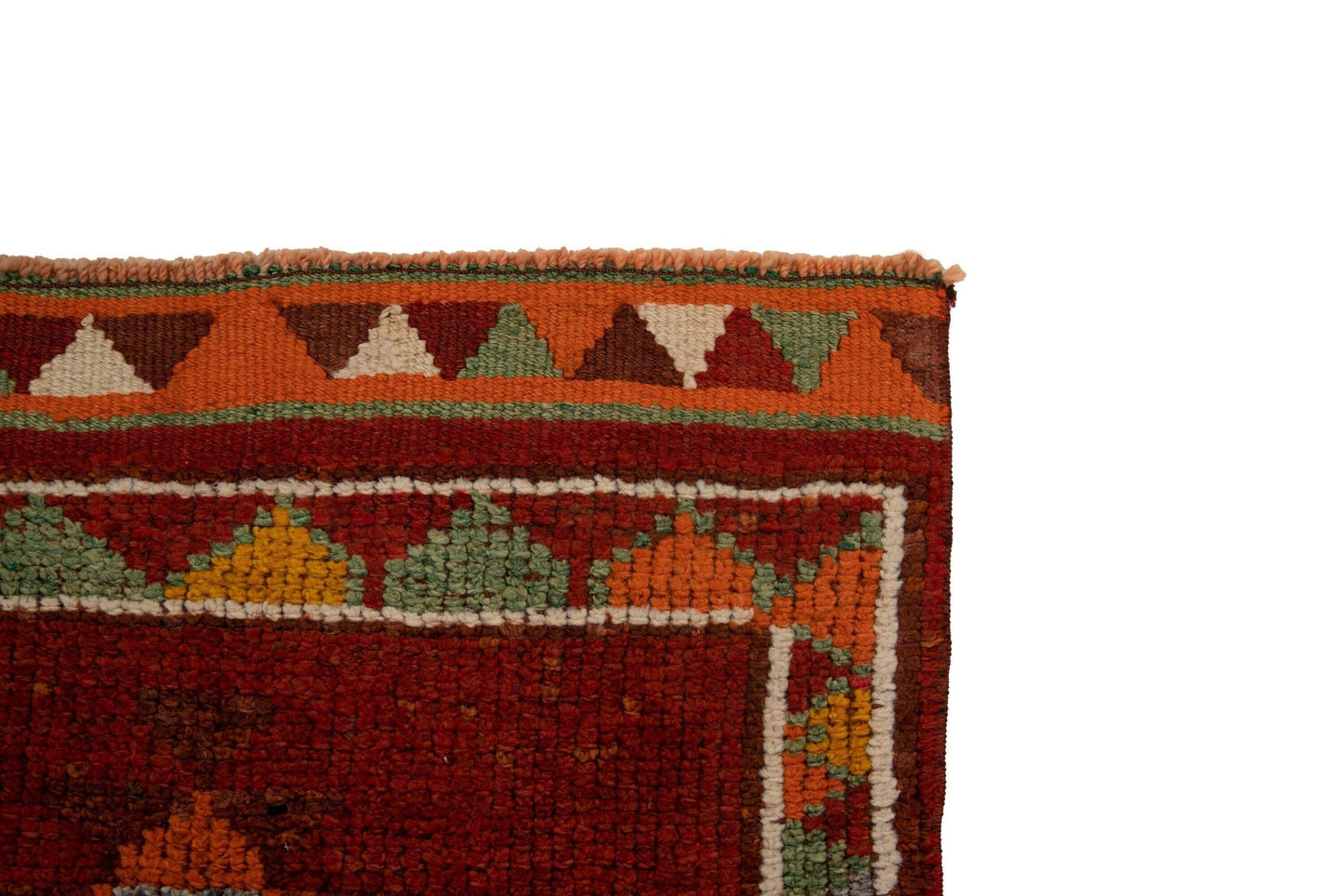 3x13 Rug Runner, Turkish Rug Runner, Oushak Runner, Vintage Runner, Terracotta rug, Unique rug, Turkey rug, Floor runner, Hallway rug,7786