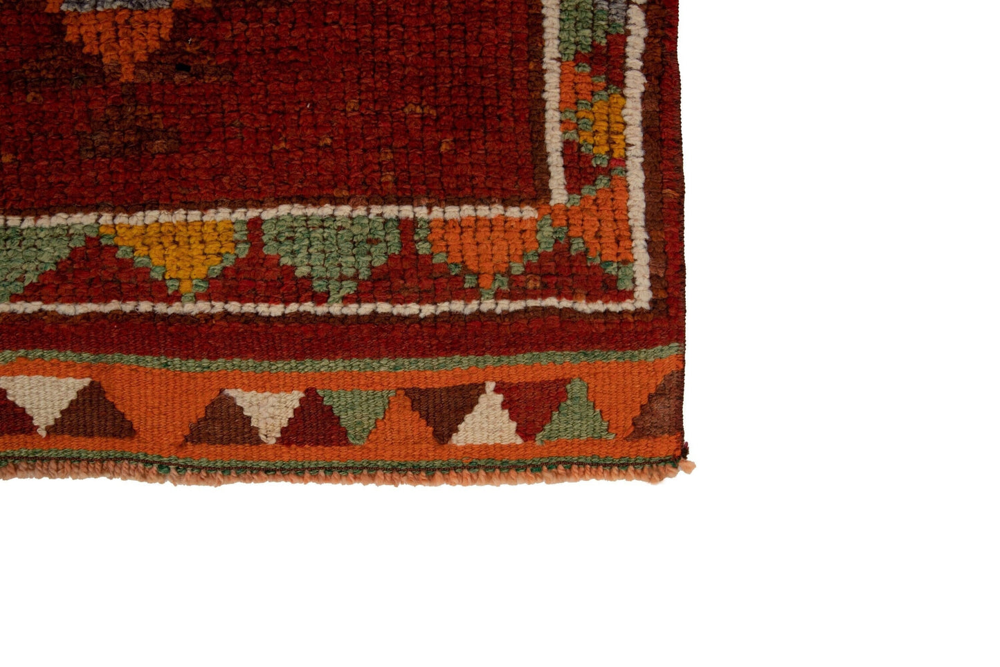 3x13 Rug Runner, Turkish Rug Runner, Oushak Runner, Vintage Runner, Terracotta rug, Unique rug, Turkey rug, Floor runner, Hallway rug,7786