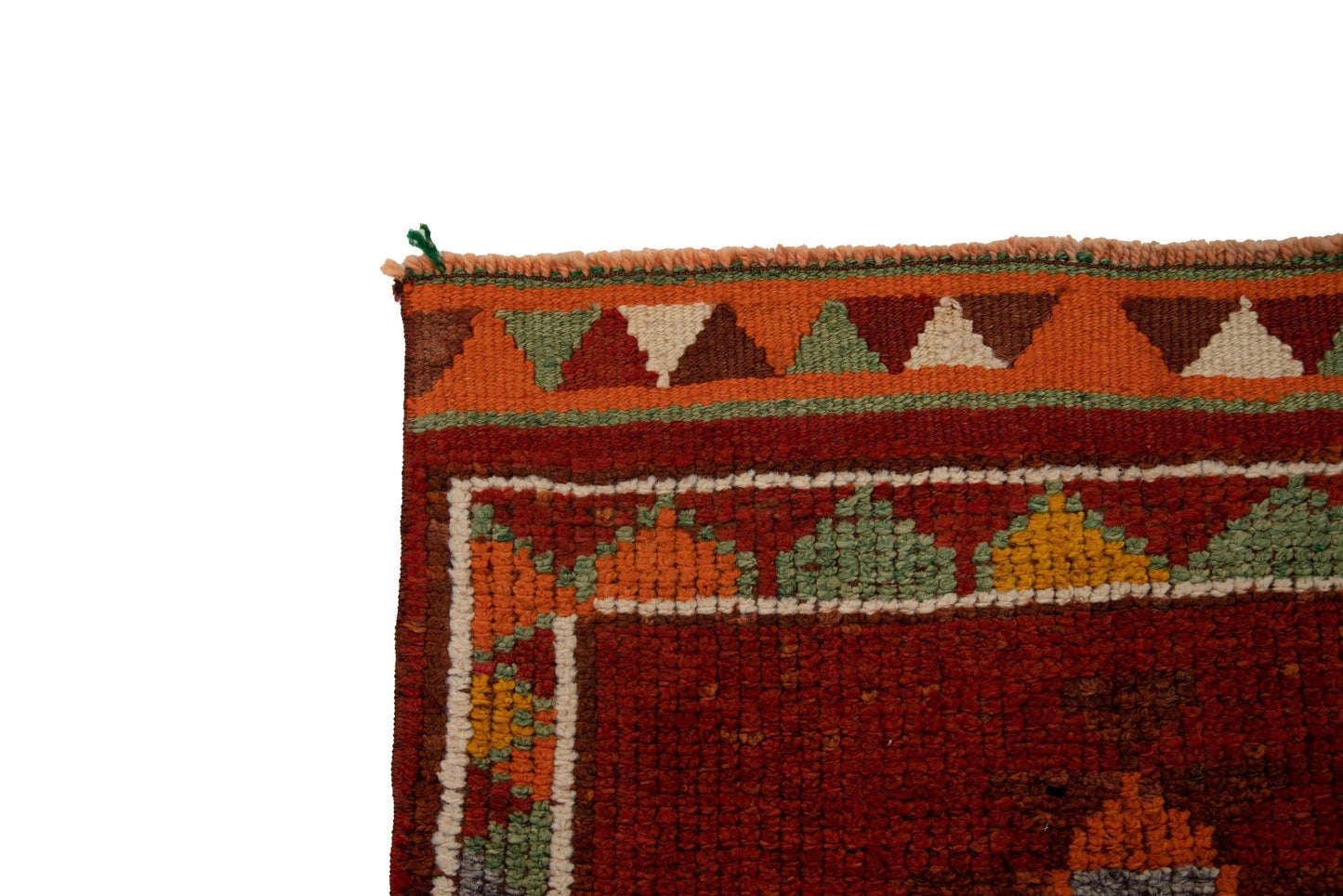 3x13 Rug Runner, Turkish Rug Runner, Oushak Runner, Vintage Runner, Terracotta rug, Unique rug, Turkey rug, Floor runner, Hallway rug,7786