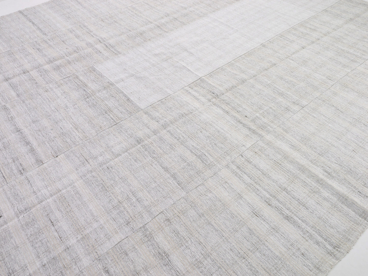 Vintage Handmade Kilim Rug, Turkish Area Large Kilim Rug, 10x13 Kilim Rug, One of a kind, Contemporary,Living room,White,Gray,Rug,Kilim,8260