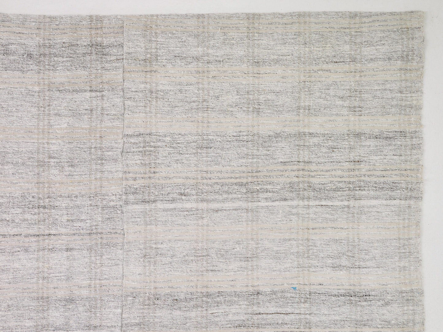 Vintage Handmade Kilim Rug, Turkish Area Large Kilim Rug, 10x13 Kilim Rug, One of a kind, Contemporary,Living room,White,Gray,Rug,Kilim,8260