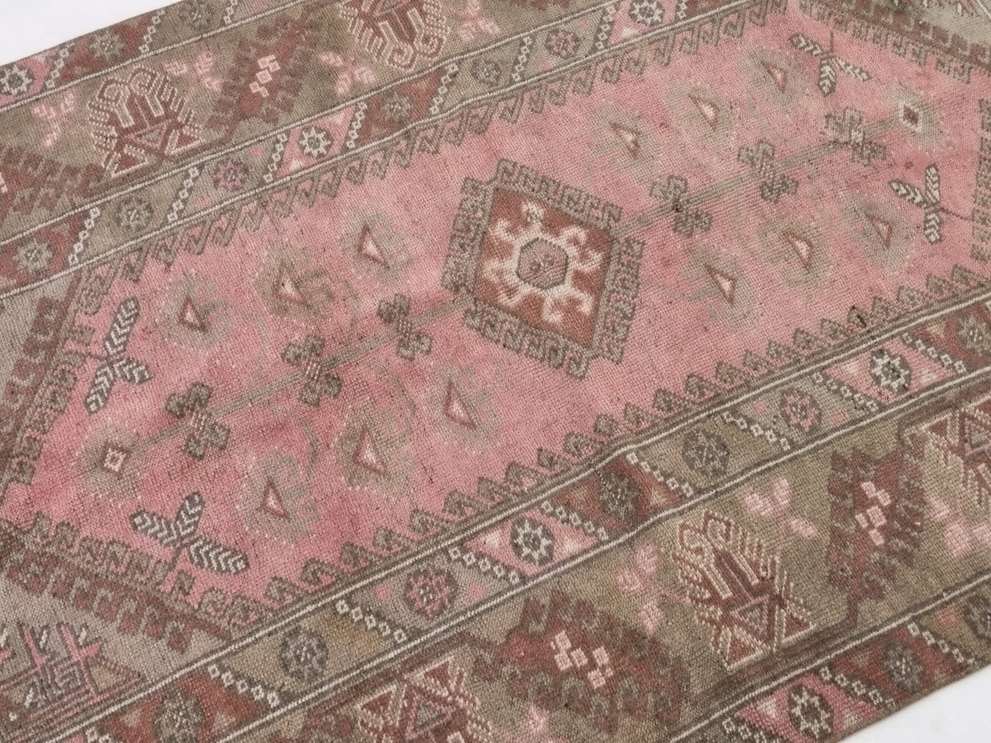 Small Antique Oushak Rug, Turkish Vintage Oushak Rug, Bedroom rug, Unique Rug, Anatolia rug, Handmade rug, Area rug 4x6, 10050