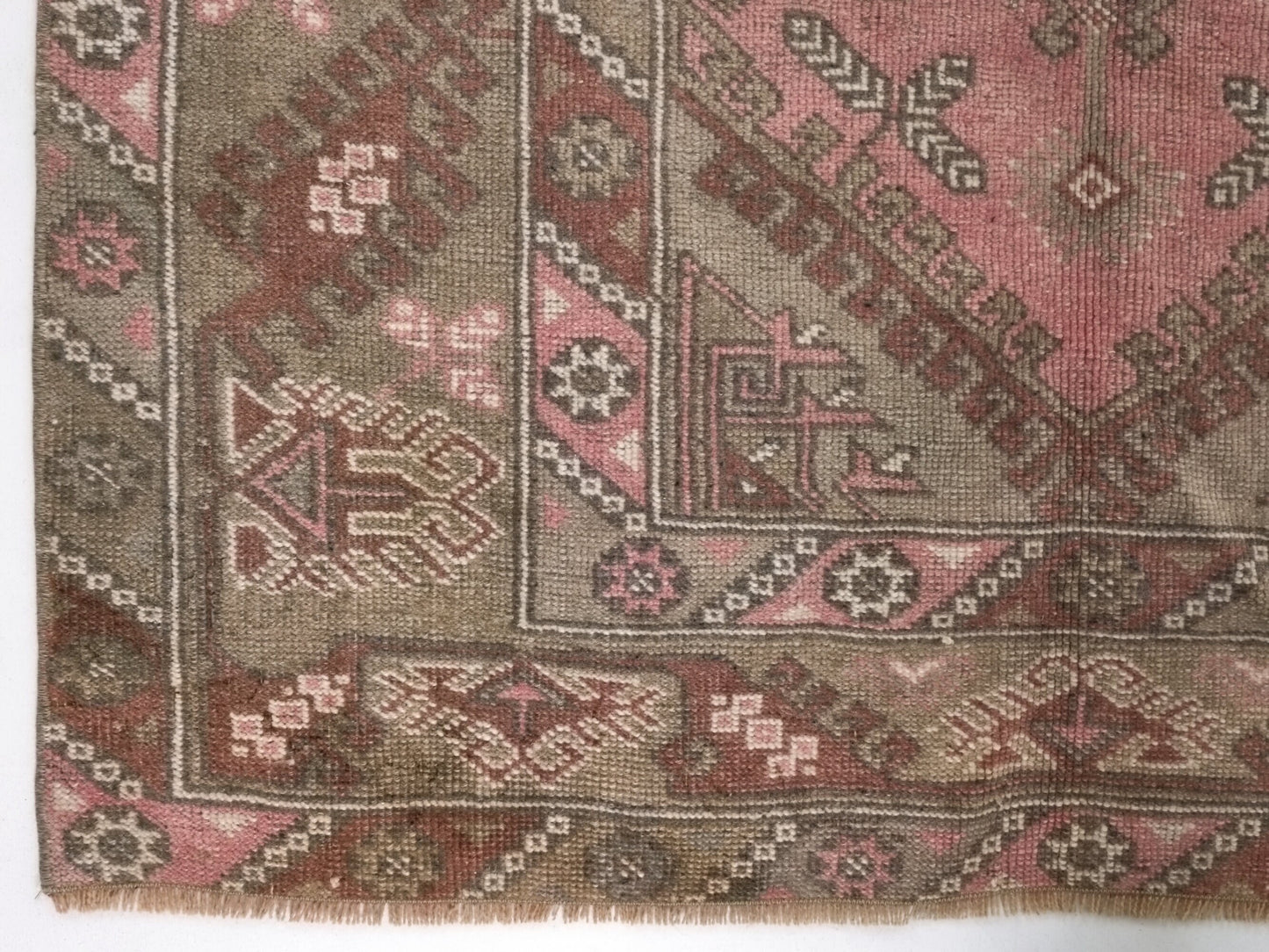 Small Antique Oushak Rug, Turkish Vintage Oushak Rug, Bedroom rug, Unique Rug, Anatolia rug, Handmade rug, Area rug 4x6, 10050