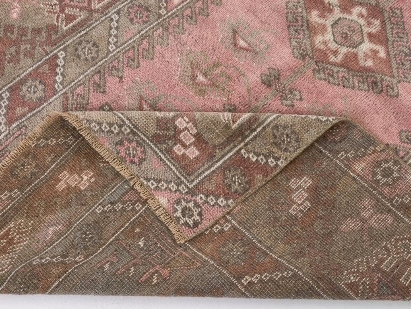 Small Antique Oushak Rug, Turkish Vintage Oushak Rug, Bedroom rug, Unique Rug, Anatolia rug, Handmade rug, Area rug 4x6, 10050