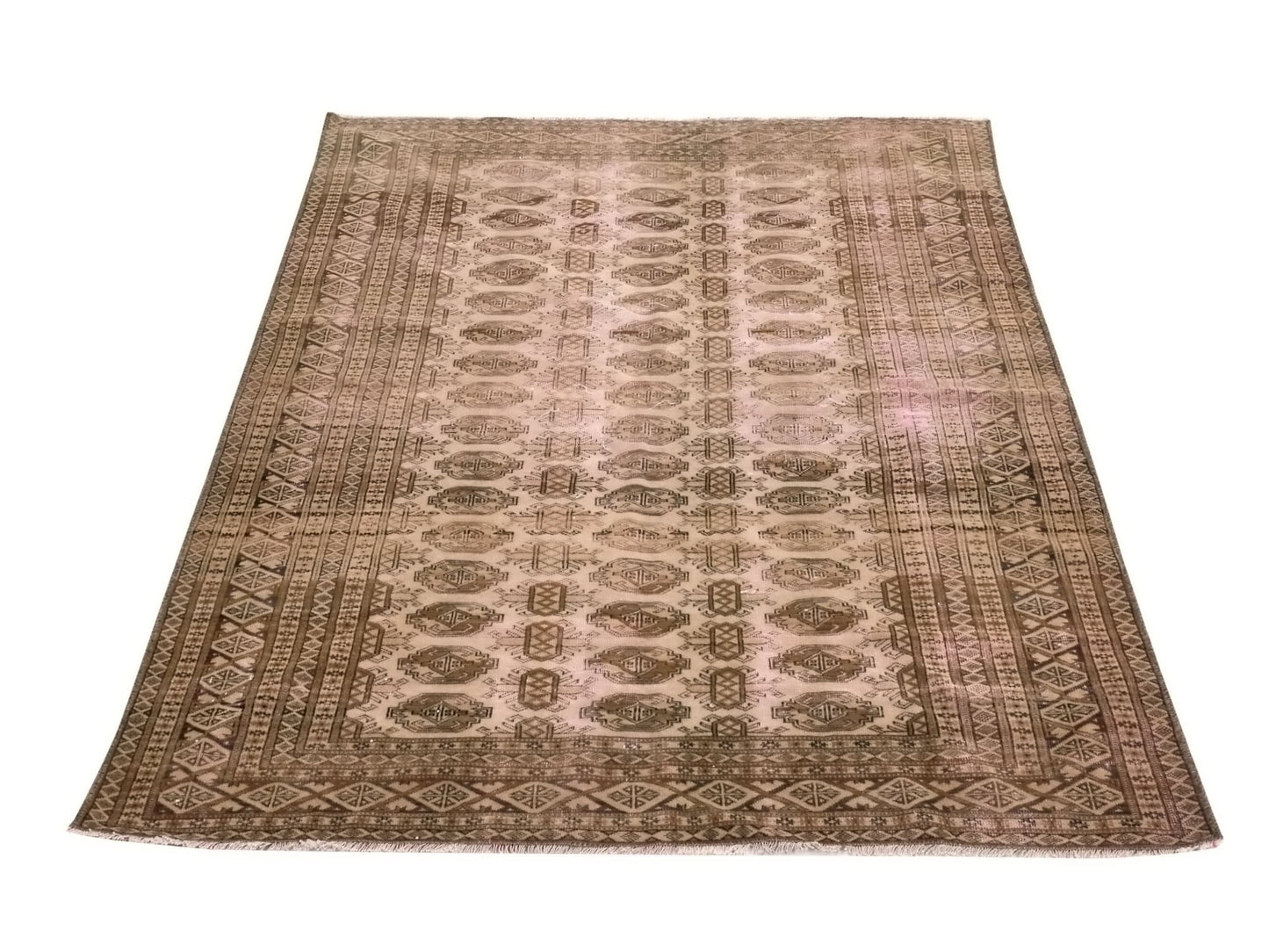 Small Antique Oushak Rug, Turkish Vintage Oushak Rug, Bedroom rug, Unique Rug, Anatolia rug, Handmade rug, Area rug 4x6, 9509