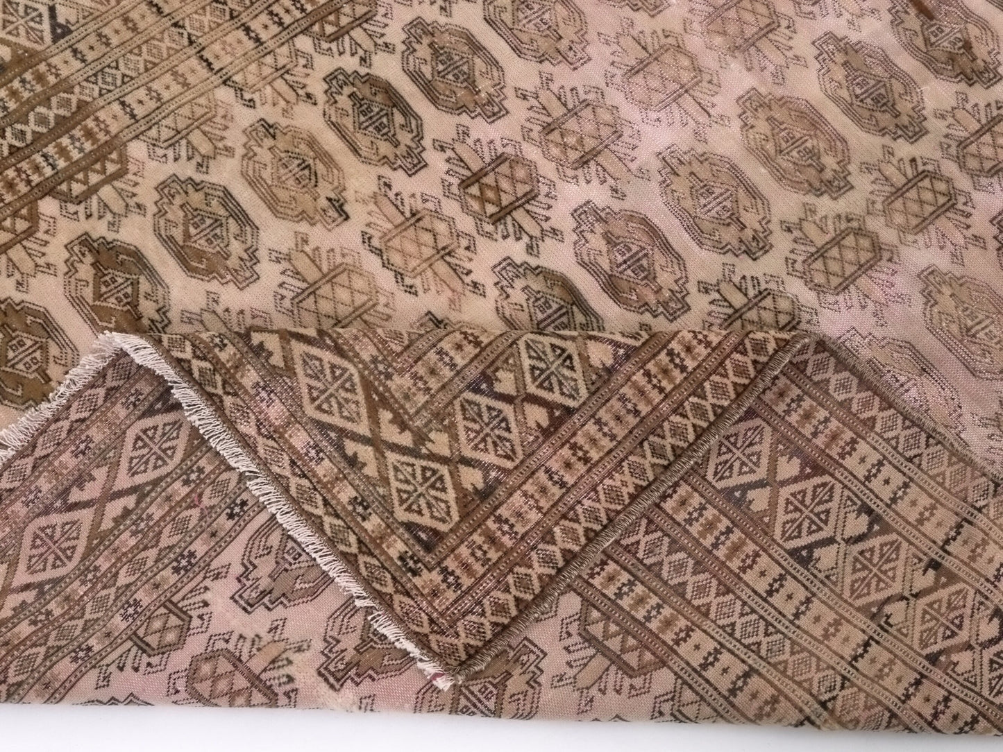 Small Antique Oushak Rug, Turkish Vintage Oushak Rug, Bedroom rug, Unique Rug, Anatolia rug, Handmade rug, Area rug 4x6, 9509