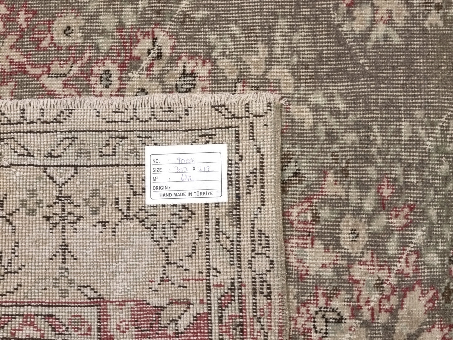 Navy Blue Turkish Rug, Oushak Rug, Vintage Rug, Carpet rug, 7x10 Rug, Large Rug 7x10, Handmade rug, Wool Rug, Anatolia rug, Area rug, 9008