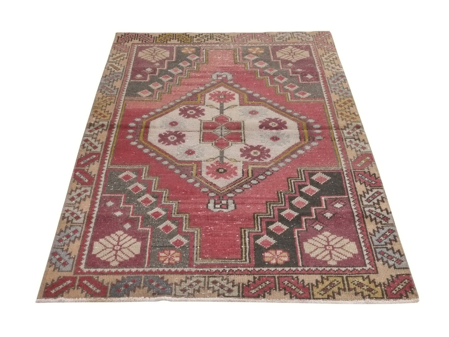 Anatolia Small Oushak Rug, Turkish Rug, 3x6 Rug, Carpet rug, Area rug, Vintage Rug, Unique rug, Oushak Carpet, Kid room rug, 8926