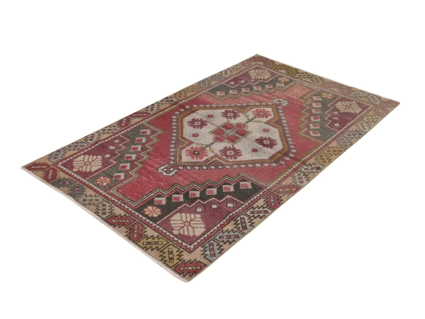 Anatolia Small Oushak Rug, Turkish Rug, 3x6 Rug, Carpet rug, Area rug, Vintage Rug, Unique rug, Oushak Carpet, Kid room rug, 8926