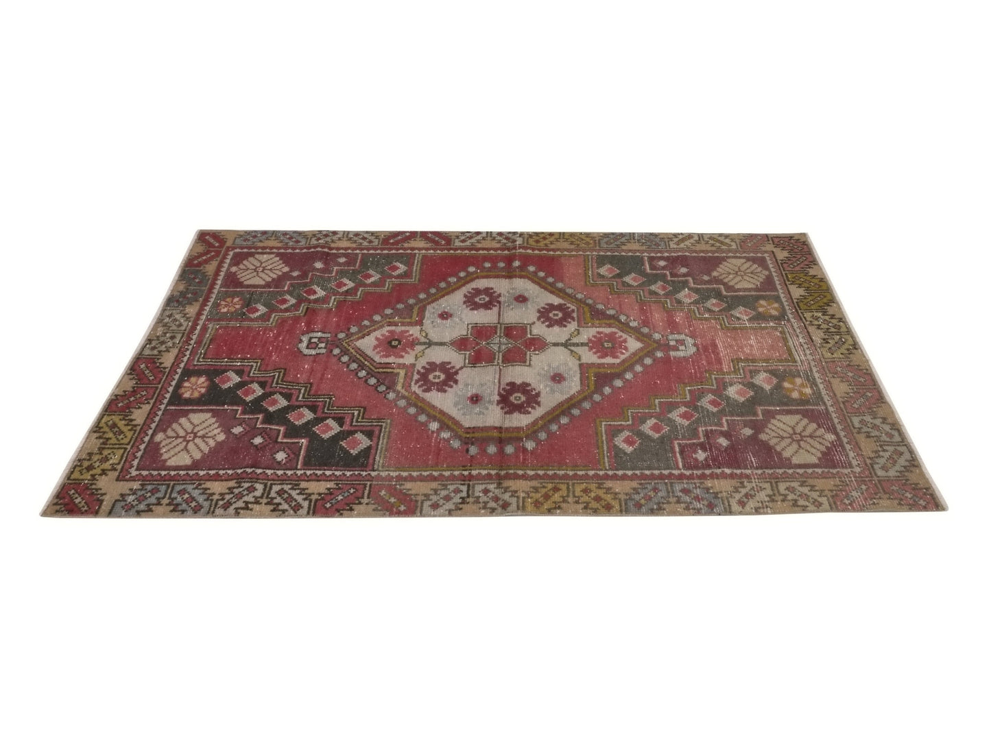 Anatolia Small Oushak Rug, Turkish Rug, 3x6 Rug, Carpet rug, Area rug, Vintage Rug, Unique rug, Oushak Carpet, Kid room rug, 8926