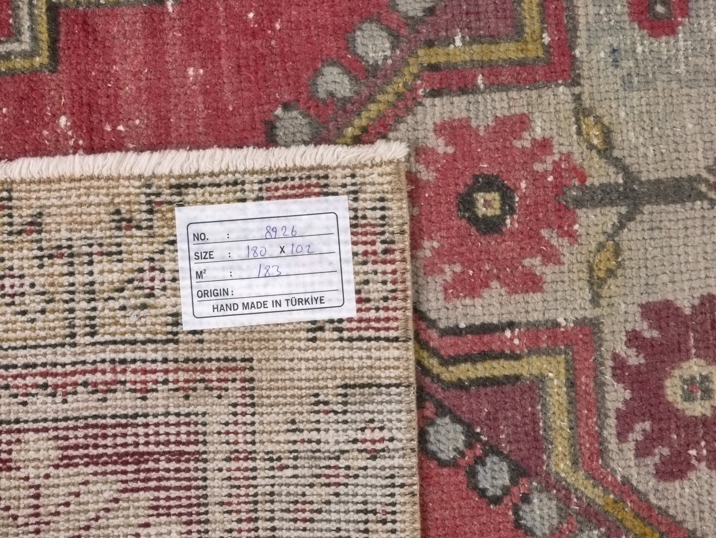 Anatolia Small Oushak Rug, Turkish Rug, 3x6 Rug, Carpet rug, Area rug, Vintage Rug, Unique rug, Oushak Carpet, Kid room rug, 8926