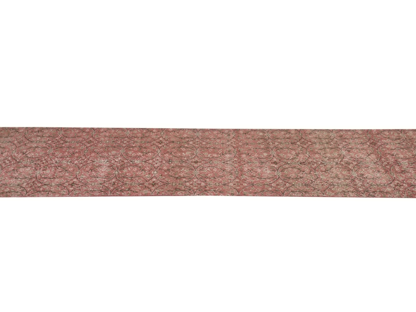 2x11 Orange Runner Rug, Carpet runner, Turkish Runner, Floor Runner Rug, Vintage Oushak Runner, Hallway Rug, Kitchen rug, Boho decor, 8696