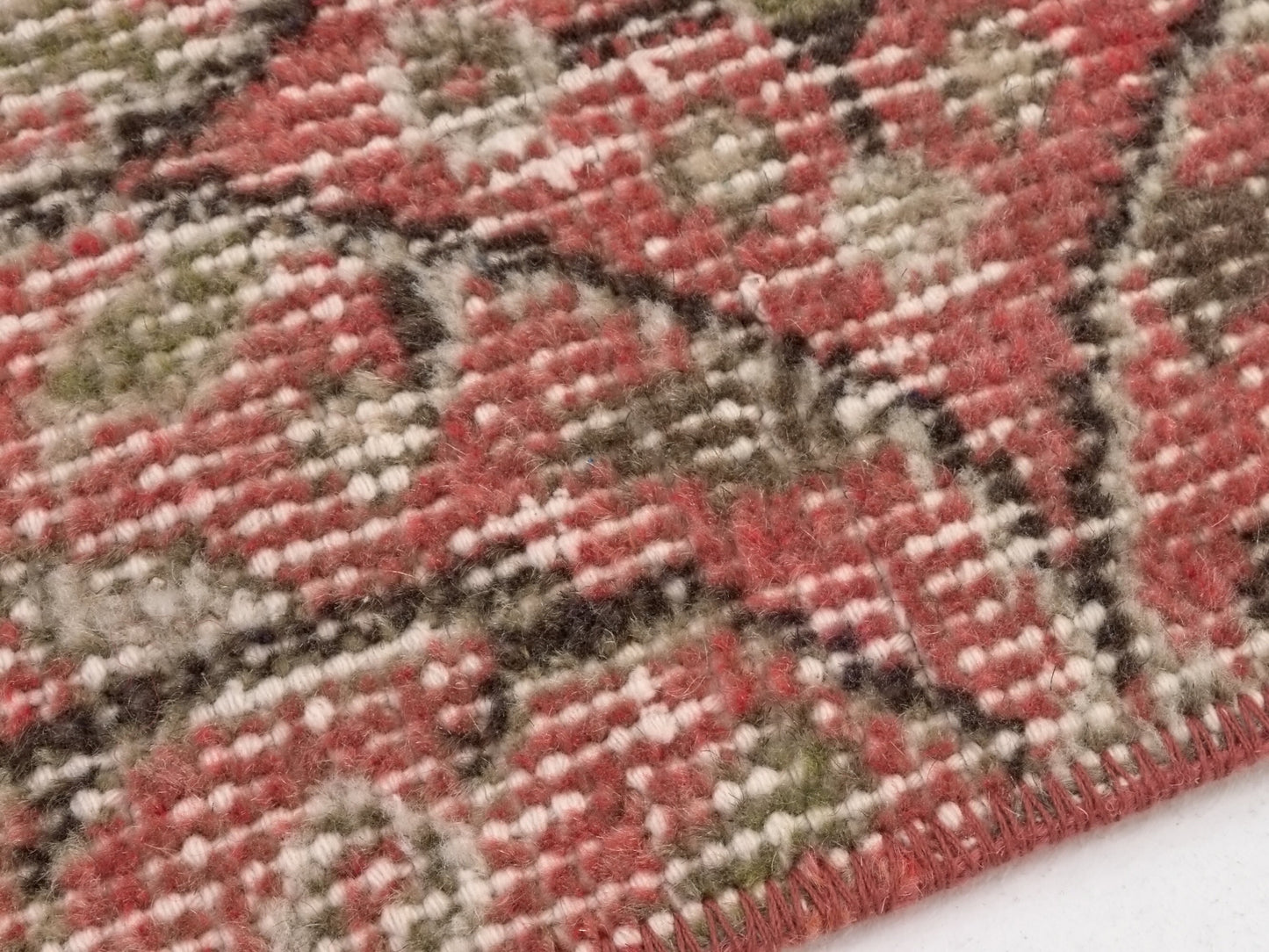 2x11 Orange Runner Rug, Carpet runner, Turkish Runner, Floor Runner Rug, Vintage Oushak Runner, Hallway Rug, Kitchen rug, Boho decor, 8696
