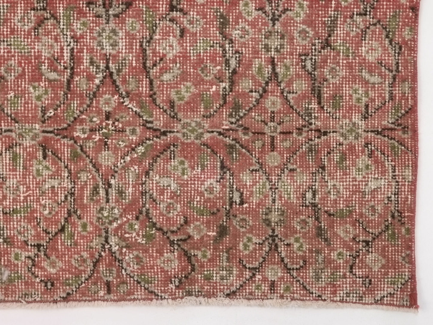 2x11 Orange Runner Rug, Carpet runner, Turkish Runner, Floor Runner Rug, Vintage Oushak Runner, Hallway Rug, Kitchen rug, Boho decor, 8696