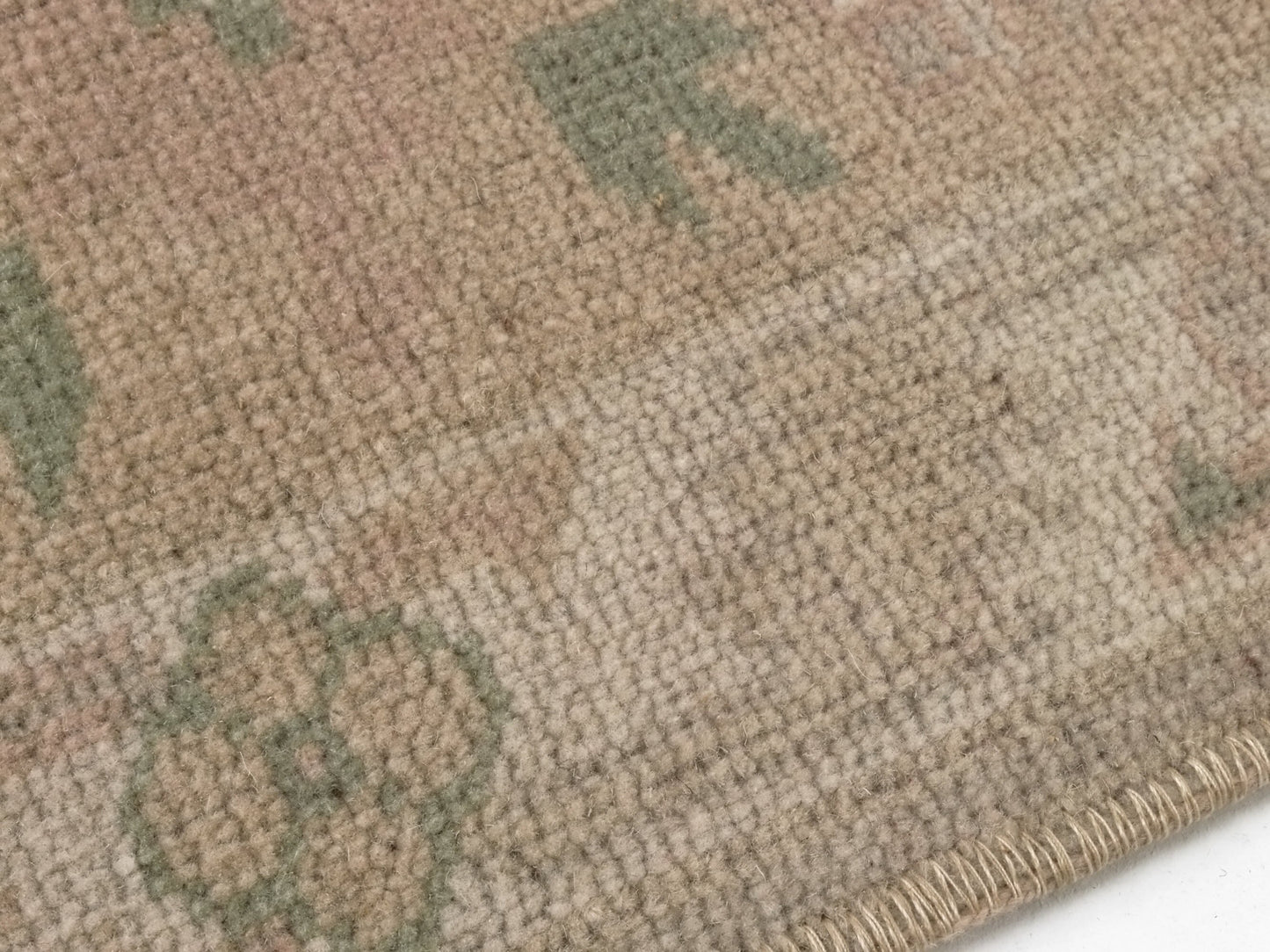 Turkish Neutral Rug, Vintage Rug, Area Rug, Beige Rug 5x8, Faded Area Rug, Muted Handmade Oushak Rug, Bedroom rug, Entryway rug, 8683