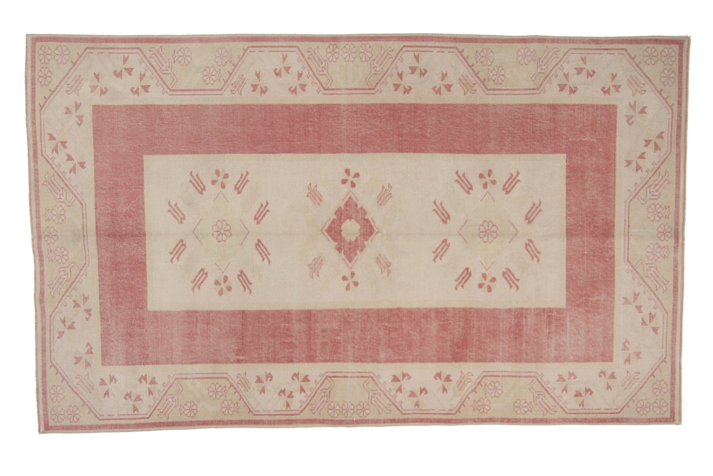 Unique Turkish Vintage Rug, 5x8 Rug ,Turkish Rug Oushak, One of a kind Rug, Bohemian Decor, Entryway Rug ,Neutral Rug Vintage, 4434