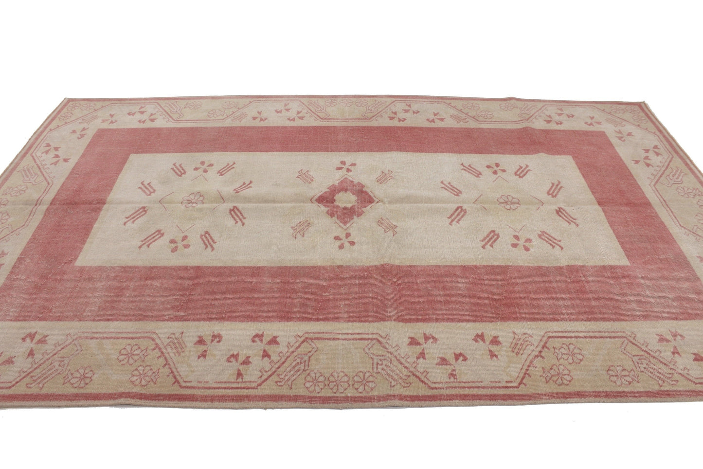 Unique Turkish Vintage Rug, 5x8 Rug ,Turkish Rug Oushak, One of a kind Rug, Bohemian Decor, Entryway Rug ,Neutral Rug Vintage, 4434