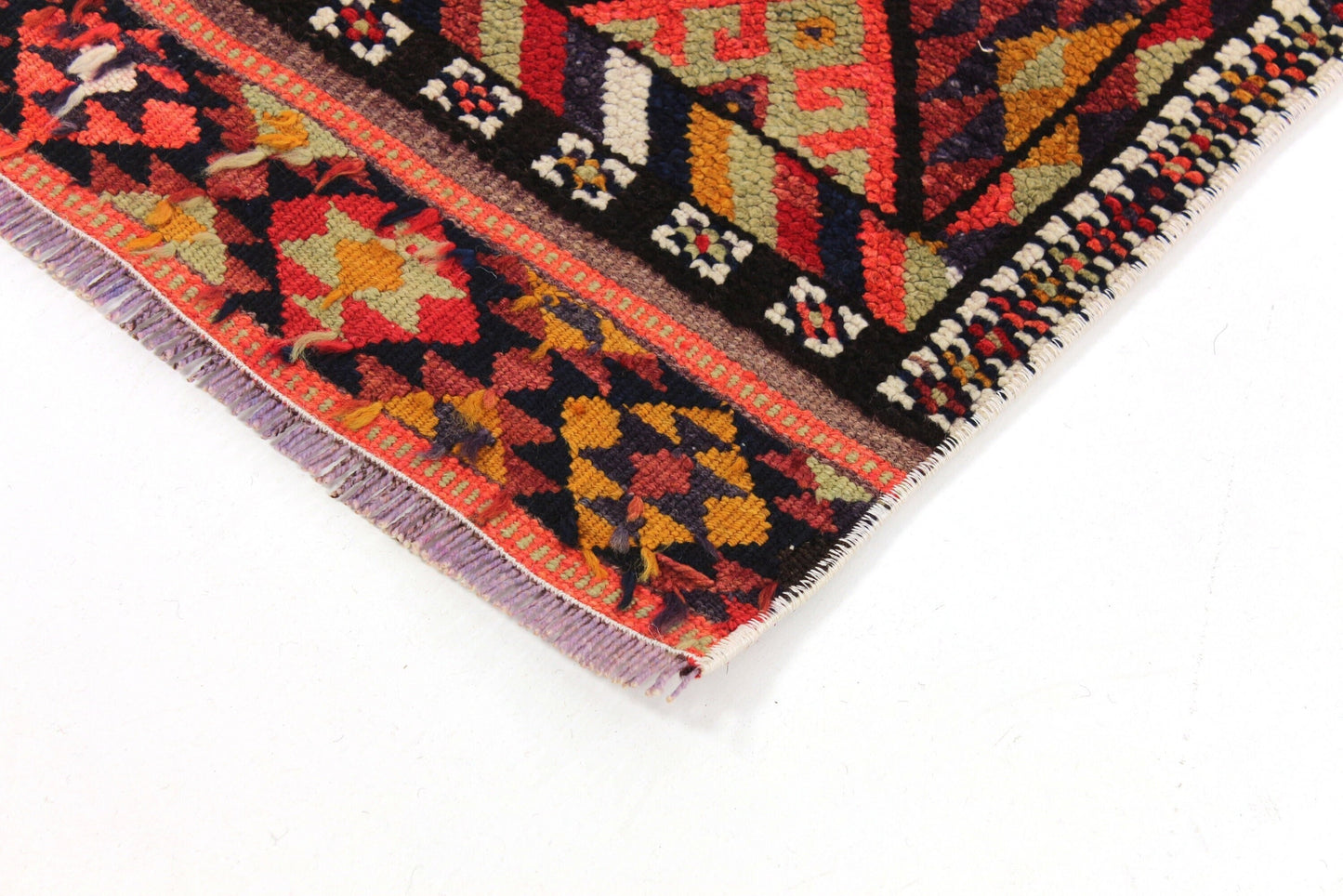 Extra Long Carpet Runner Rug, 3x13 Rug Runner,Turkish Vintage Oushak Runner,Bohemian,Entryway Rug, Made in Anatolia,Runner,6215