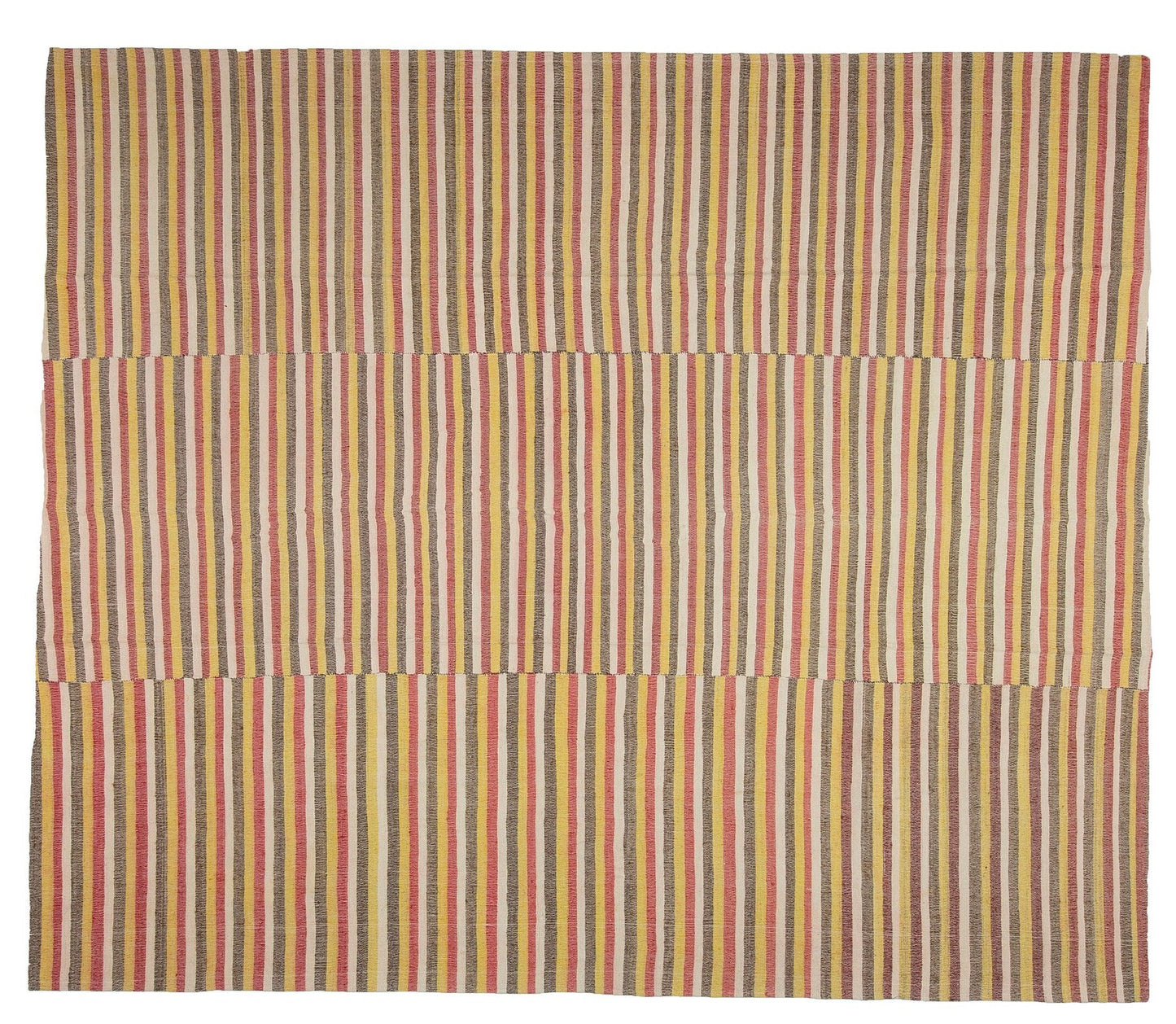 Boho Striped Kilim rug, Area Bohemian rug, Vintage kilim, Eclectic rug, 6x8 Kilim rug, Bedroom rug, Nursery Rug, Kid room rug, 103