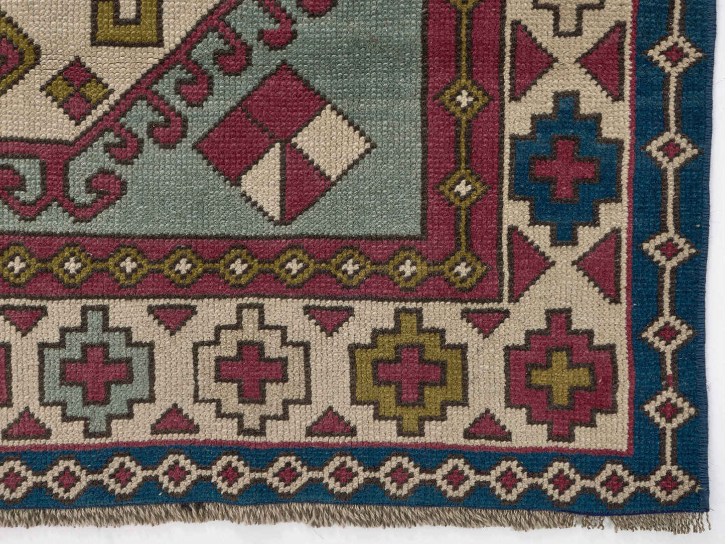 One of a kind Oushak Vintage Rug , Turkish rug, 4x6 Neutral Handmade Rug, Antique rug, Unique rug, Ethnic rug, Small Turkish Rug, 8916