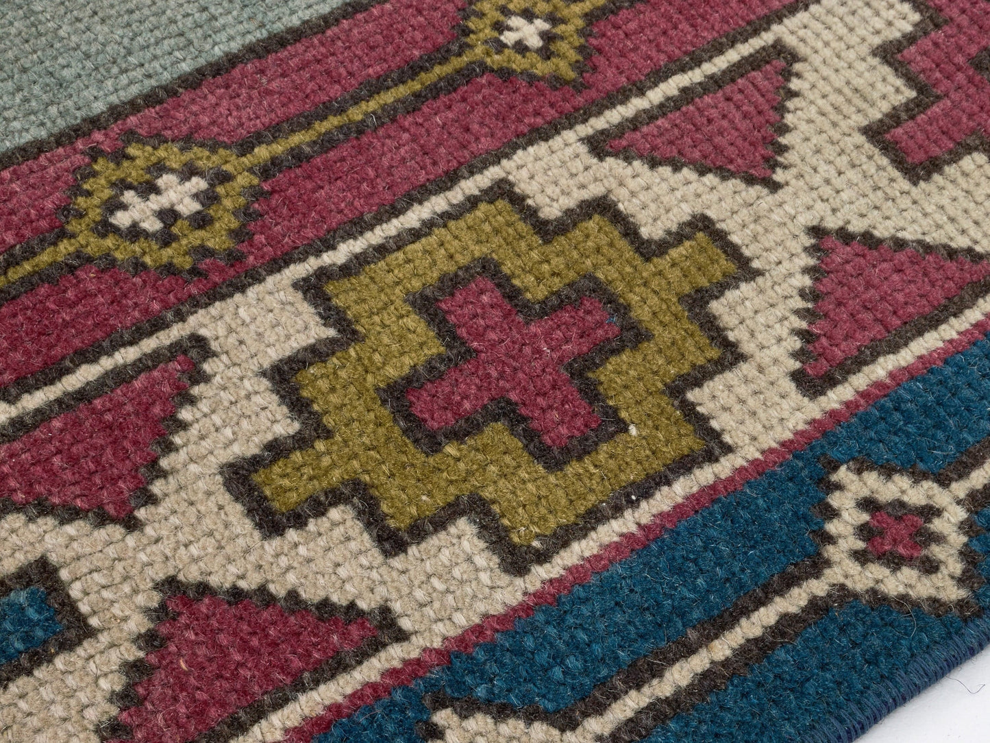 One of a kind Oushak Vintage Rug , Turkish rug, 4x6 Neutral Handmade Rug, Antique rug, Unique rug, Ethnic rug, Small Turkish Rug, 8916