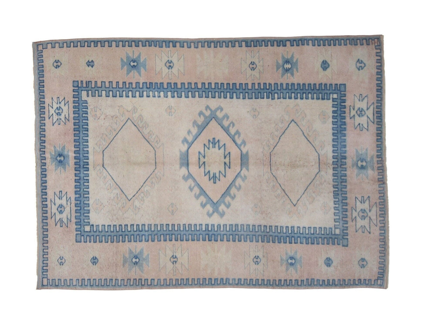Vintage Area Rug, Oushak Rug 5x8, Turkish Rug 5x8, Rug 5x8, Home Decor, Living room Rug, Anatolia Rug ,Vintage Oushak Rug, 7325