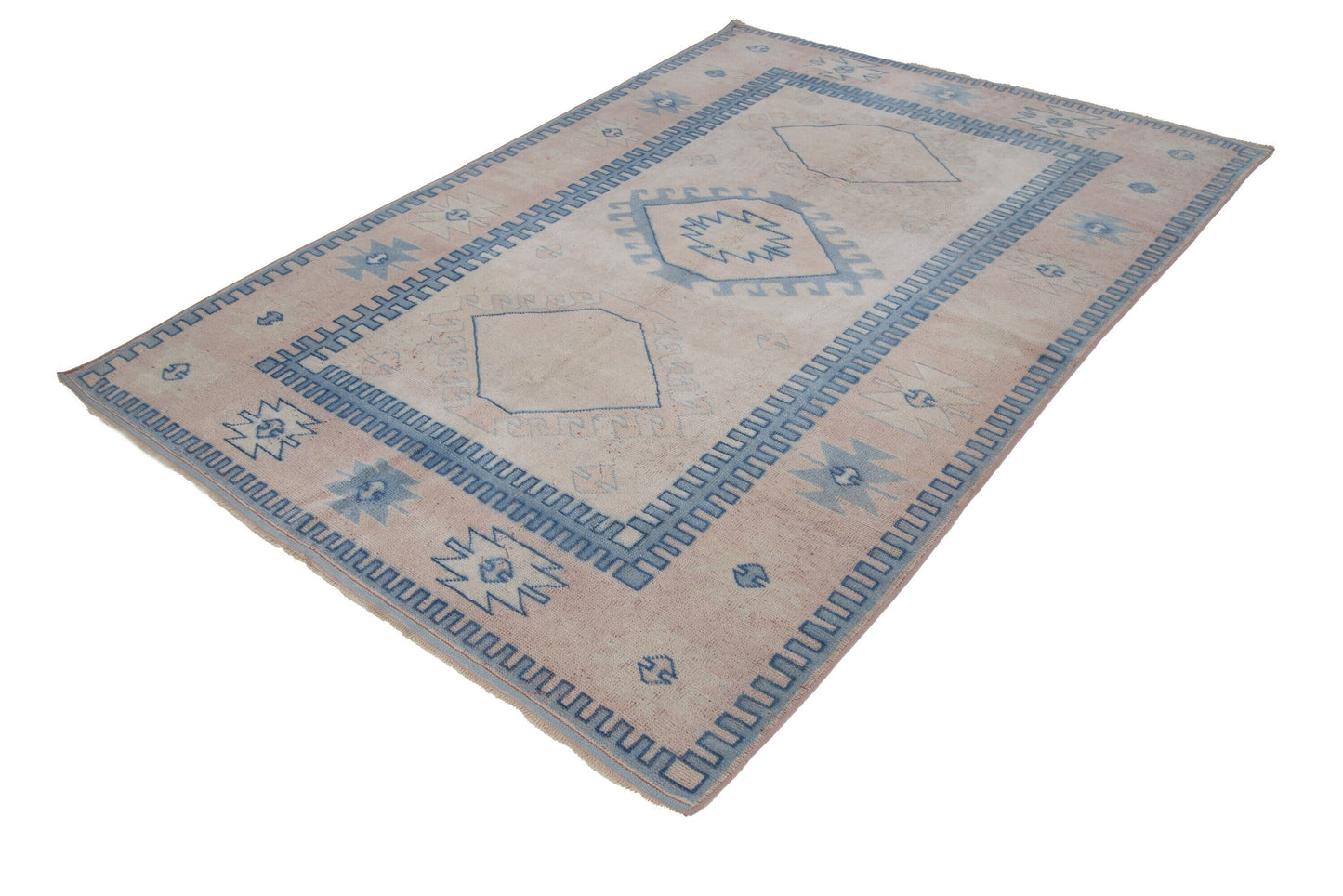 Vintage Area Rug, Oushak Rug 5x8, Turkish Rug 5x8, Rug 5x8, Home Decor, Living room Rug, Anatolia Rug ,Vintage Oushak Rug, 7325
