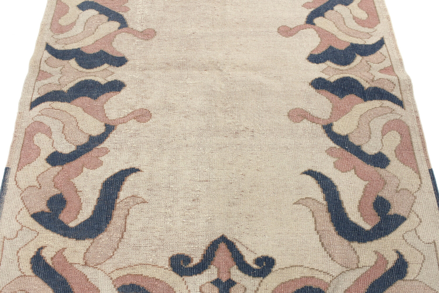 4x6 Turkish Vintage Oushak Rug, Boho Decor Handmade Carpet Rug ,Eclectic decor, Area Rug Wool,TURKİSH RUG, Bedroom rug ,Nursery rug, 6110