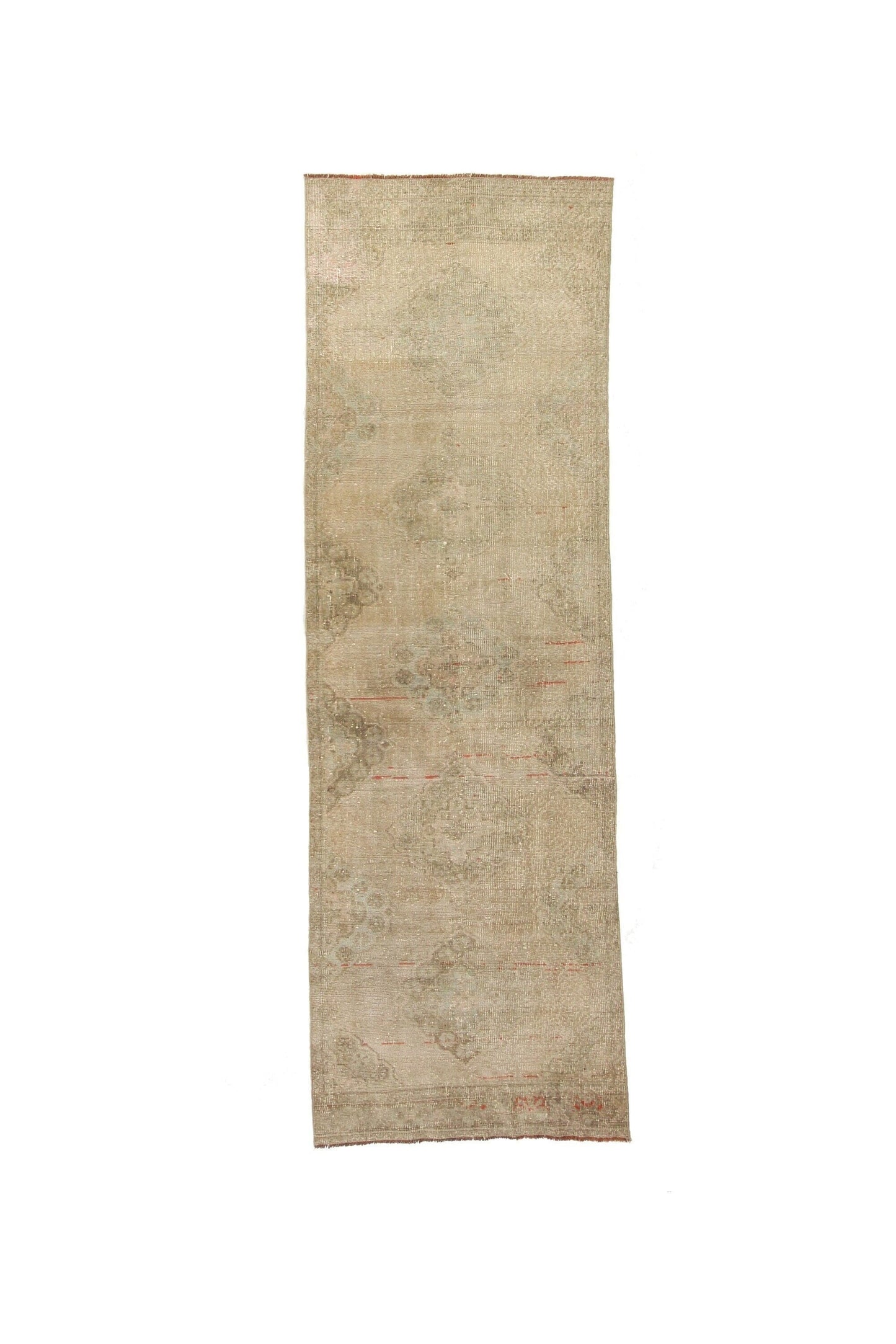 Charcoal runner rug,Faded rug runner, Vintage runner, Turkish runner, Oushak runner ,Handmade rug, Hallway rug, 3x10 Rug runner, 5913