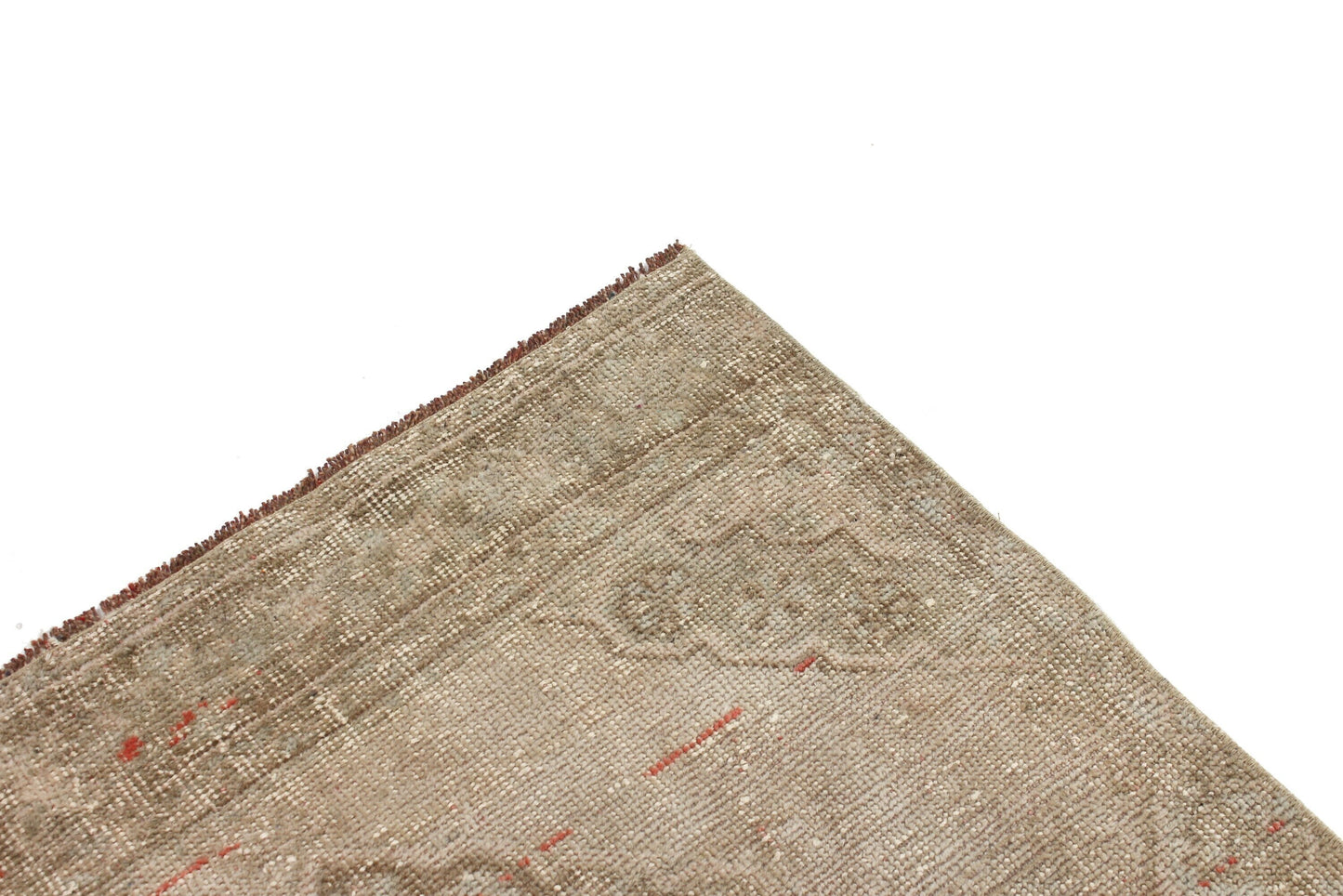Charcoal runner rug,Faded rug runner, Vintage runner, Turkish runner, Oushak runner ,Handmade rug, Hallway rug, 3x10 Rug runner, 5913