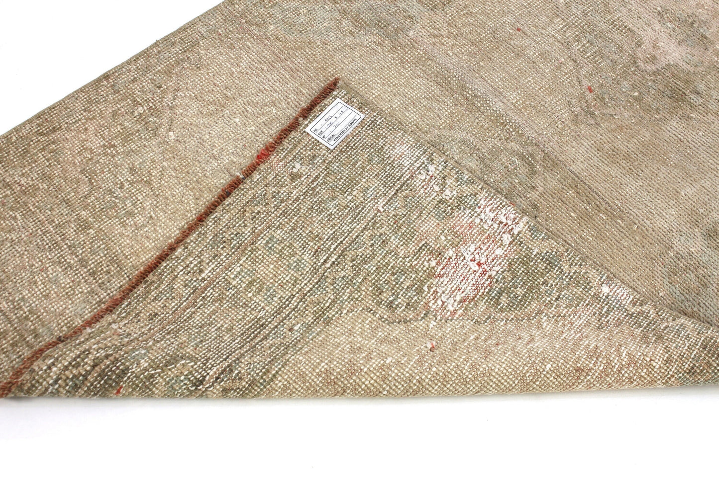 Charcoal runner rug,Faded rug runner, Vintage runner, Turkish runner, Oushak runner ,Handmade rug, Hallway rug, 3x10 Rug runner, 5913