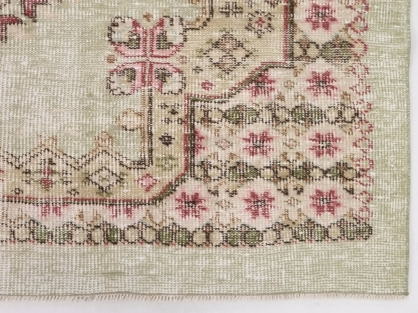 6x8 Rug, Retro Turkish Rug, Oushak Rug Medallion, Boho Vintage Rug, Area rug, Carpet rug, Unique Bedroom rug, Etsy rug, Nursery rug, 10327