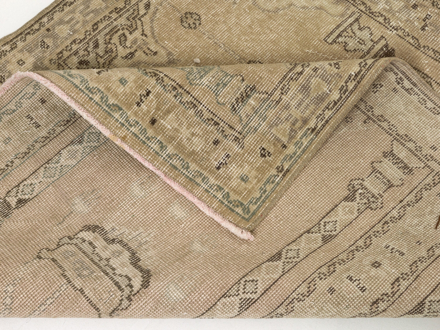 Turkish Runner Rug, Oushak Runner, Vintage Runner, Long Wide Runner rug, 4x16 Rug runner, Anatolia runner, Hallway Runner, Entry rug,9583