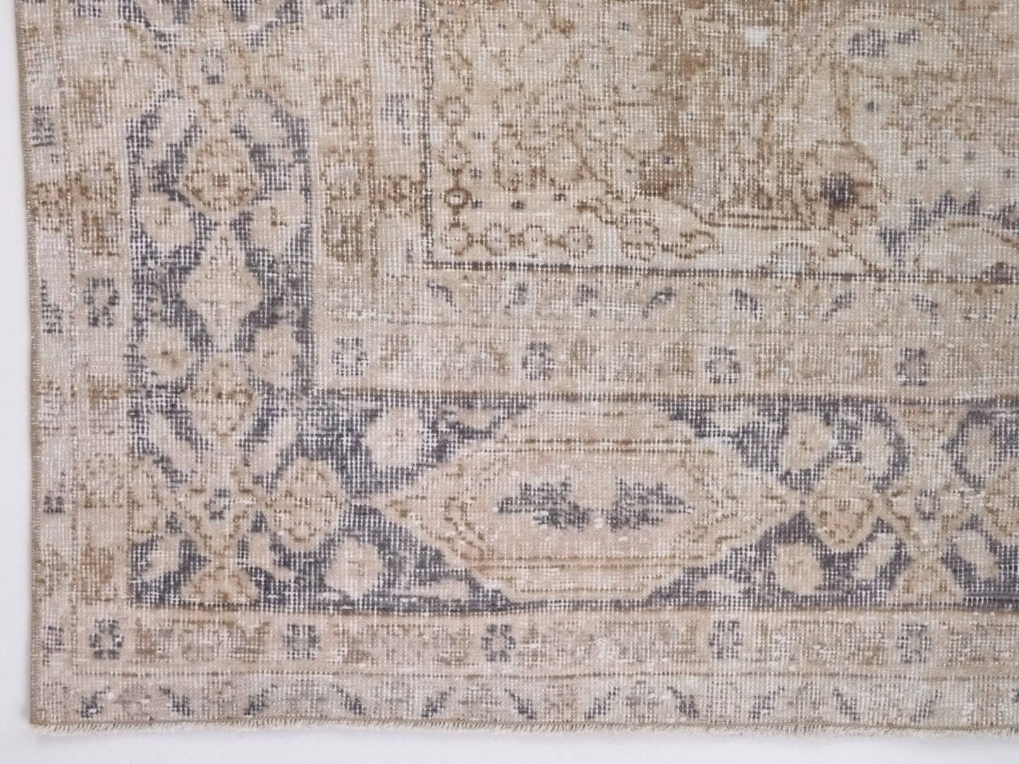7x10 Pink rug, Turkish rug, Faded rug, Neutral Oushak rug, Vintage Area rug, Handmade Rug, One of a kind Carpet rug, Area rug 7x10, 10295