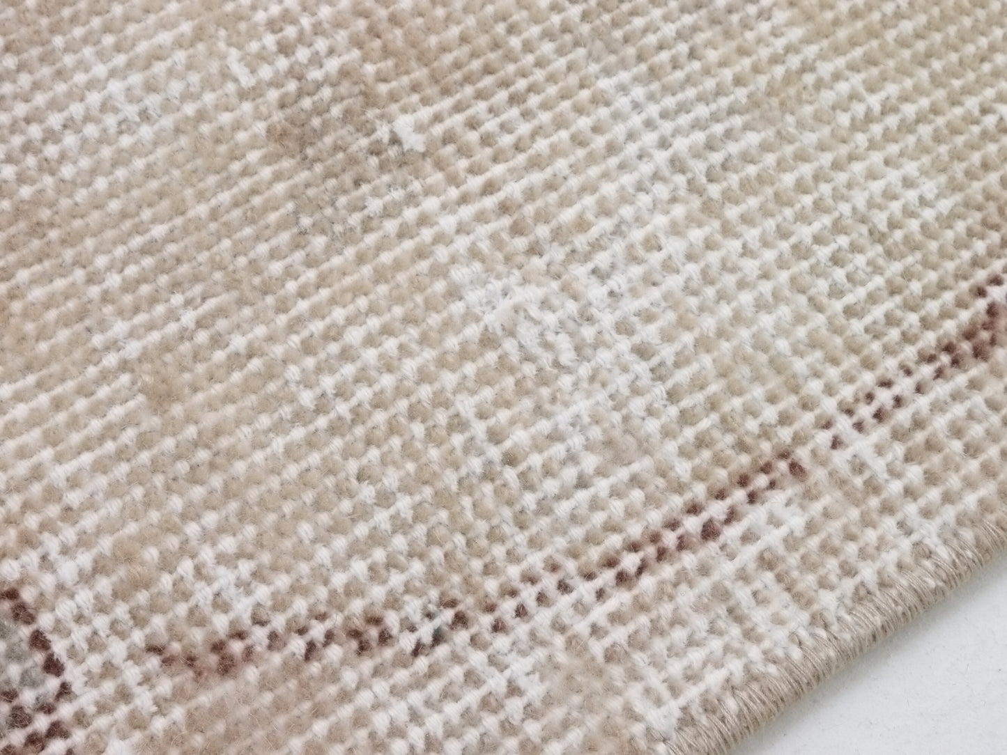 7x11 Beige rug, Turkish rug, Faded rug, Neutral Oushak rug, Vintage Area rug, Handmade Rug, One of a kind Carpet rug, Area rug 7x11, 10220
