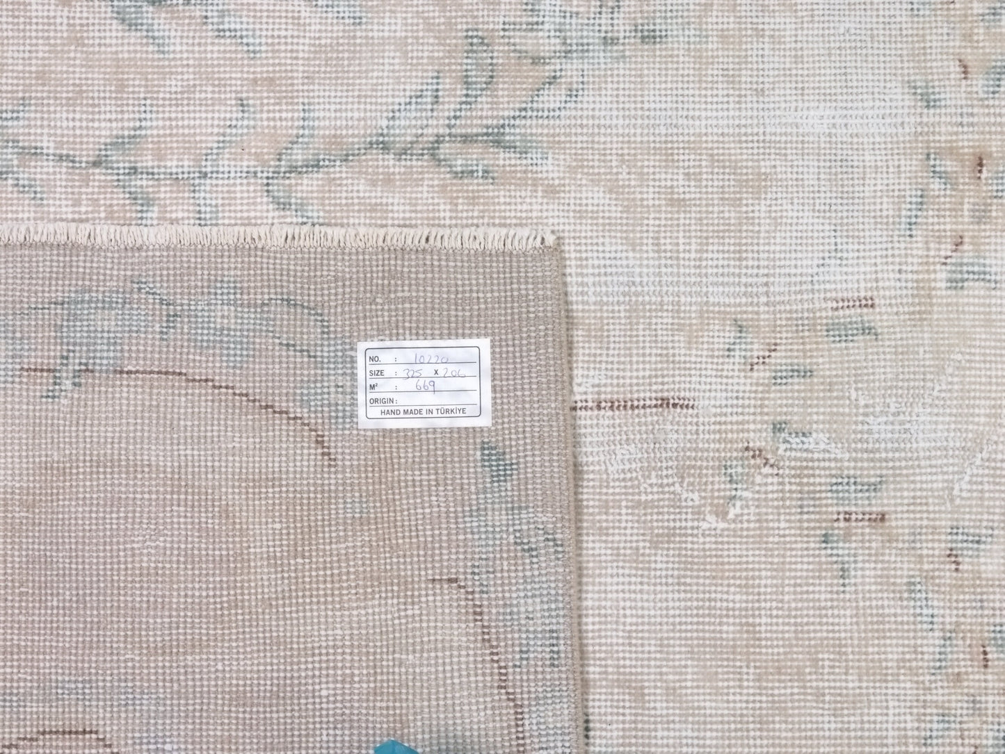 7x11 Beige rug, Turkish rug, Faded rug, Neutral Oushak rug, Vintage Area rug, Handmade Rug, One of a kind Carpet rug, Area rug 7x11, 10220