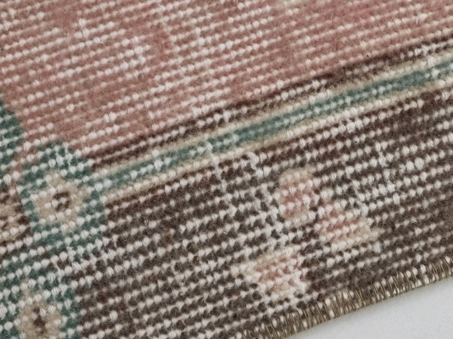Turkish Oushak Area Vintage Carpet Rug 5x8, Beige Handmade Wool Floral rug, Rug for Living room Made in Anatolia Gift for Mother Days, 10244
