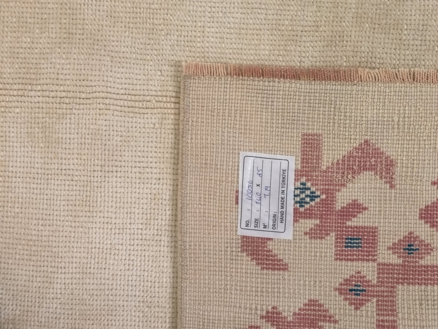 Turkish Rug, Oushak Rug, Vintage Rug, Area rug, Handmade rug, 3x5 Rug, Carpet rug, Beige Blue Small Rug, Kid room rug, Coastal decor, 10056