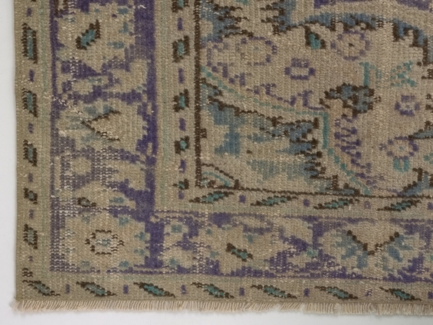 Vintage Rug 6x9, Turkish rug 6x9, Oushak Carpet rug, Living room rug, Muted rug,Faded rug, Handmade rug, Boho decor, Turkey rug, 8960