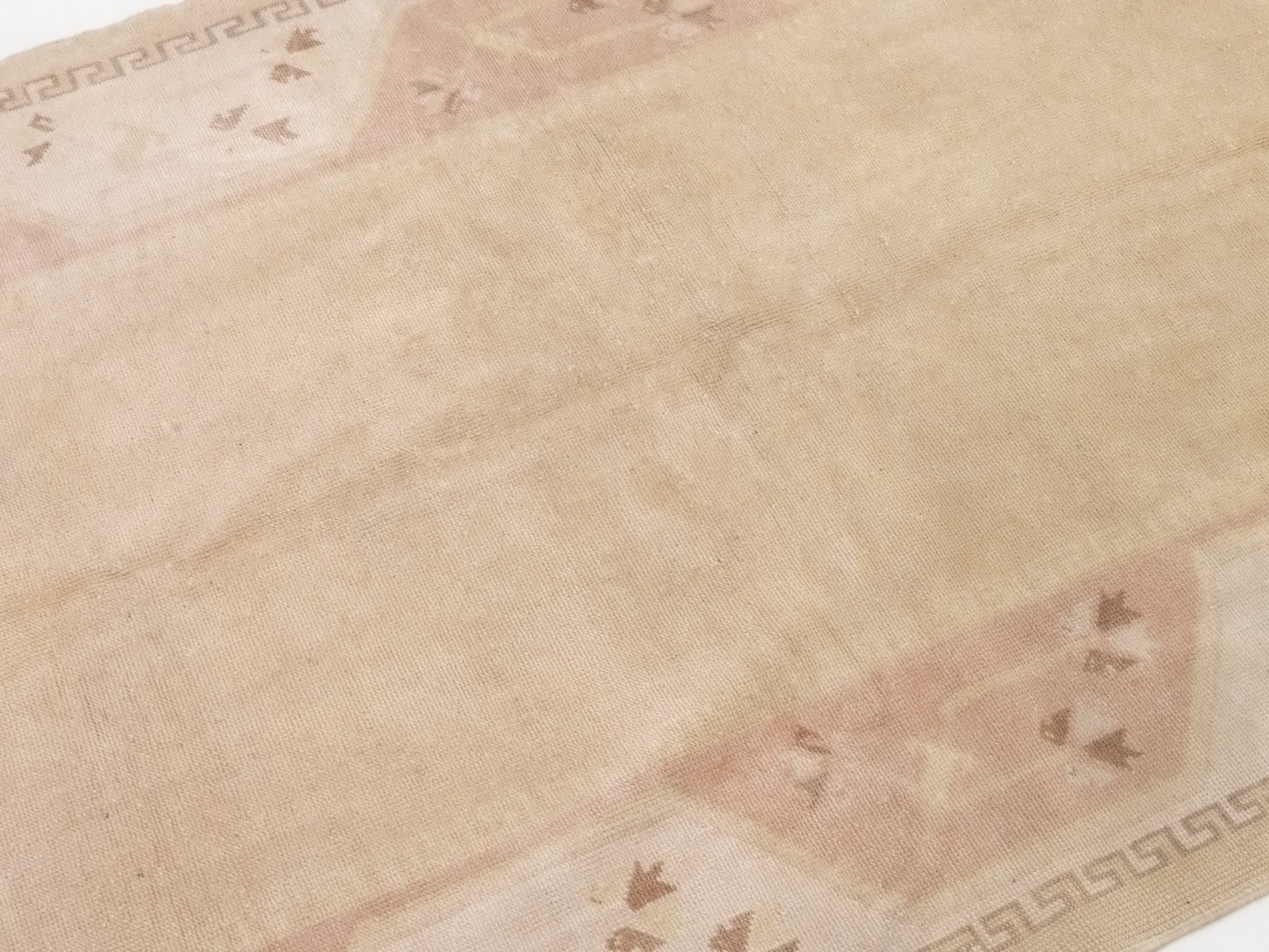 Vintage Rug 4x7, Turkish Rug, Oushak rug, Handmade rug, Pastel Turkish Rug, Bedroom rug, Area rug 4x7, Carpet rug, 10059
